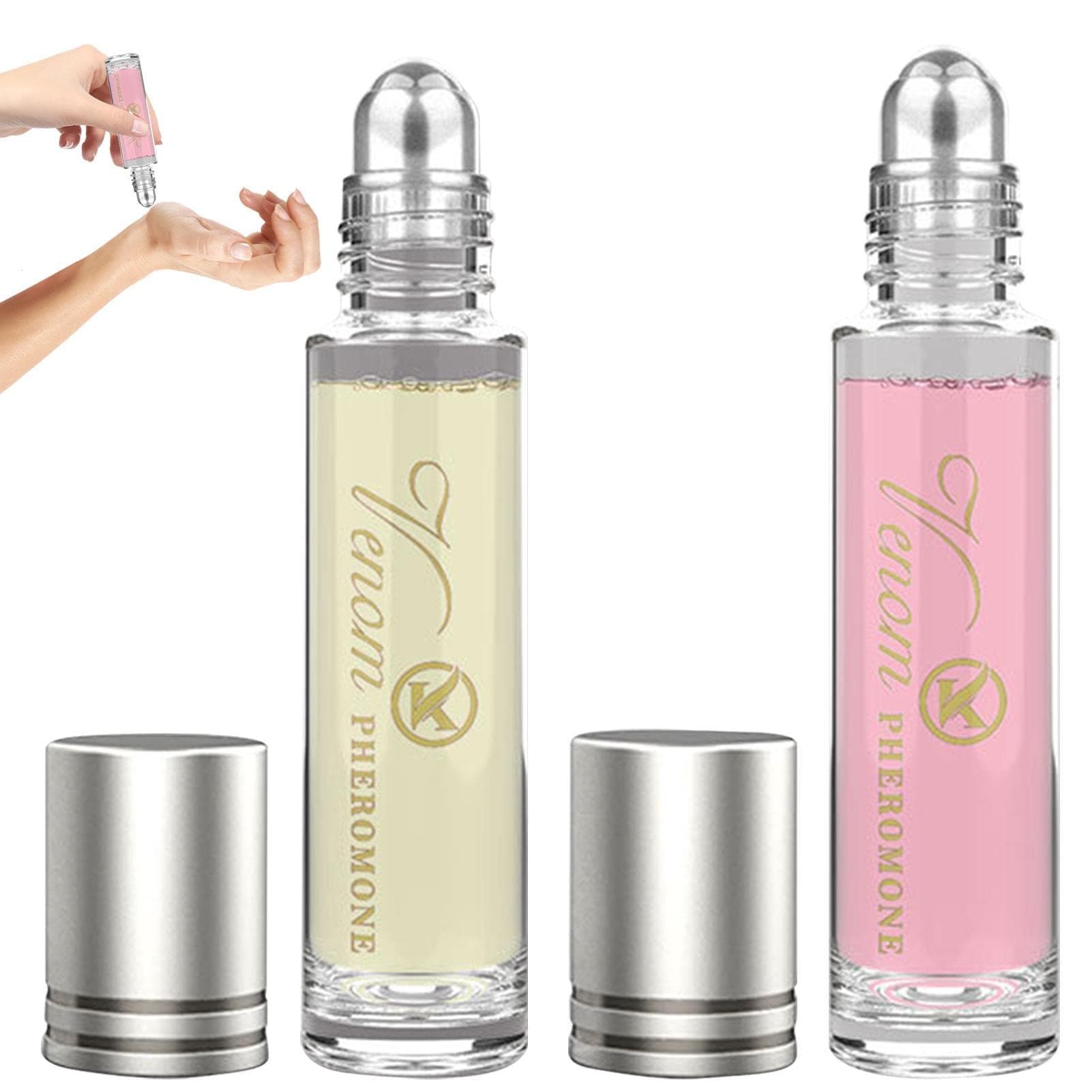 Pheromone Perfume For Men, Roll-On Pheromone Infused Essential Oil Perfume Cologne, Pheromone Perfume For Unisex, Sexy Roller Pheromone Fragrance Unisex 10ml