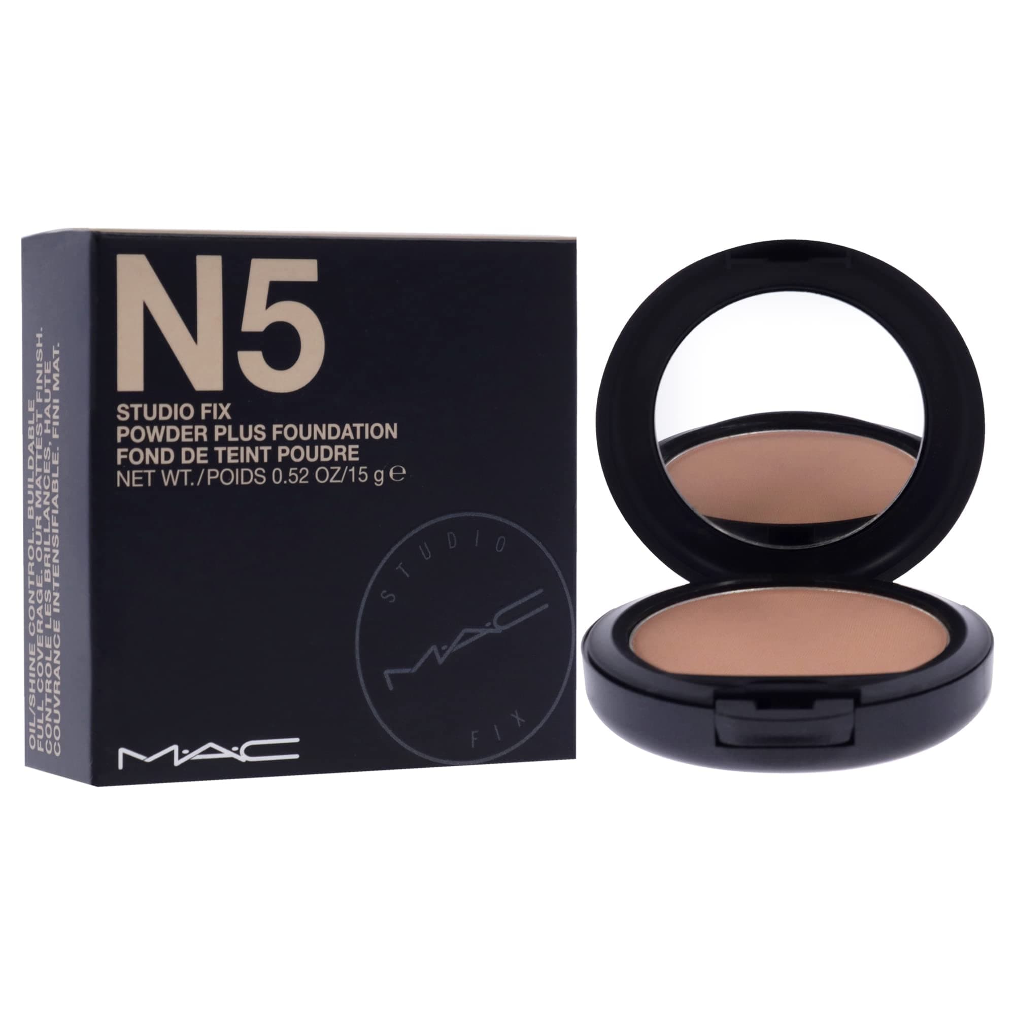 MAC Studio Fix Powder Plus Foundation - N5 For Women 0.52 oz Foundation