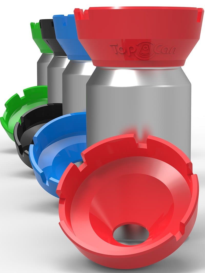 Can Ashtray Original (4, All Four Colors)