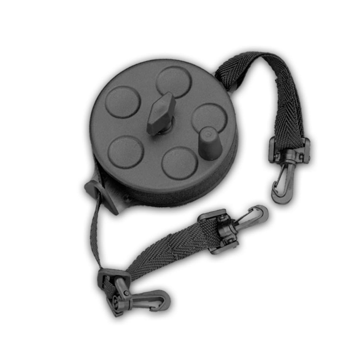 Pine Ridge Reel-A-Strap Hoist Black 30 ft.