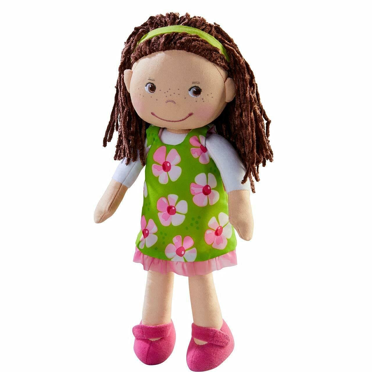 HABA Coco Cuddly Doll - Soft Rag Doll 30 cm, Ideal for Girls and Boys.