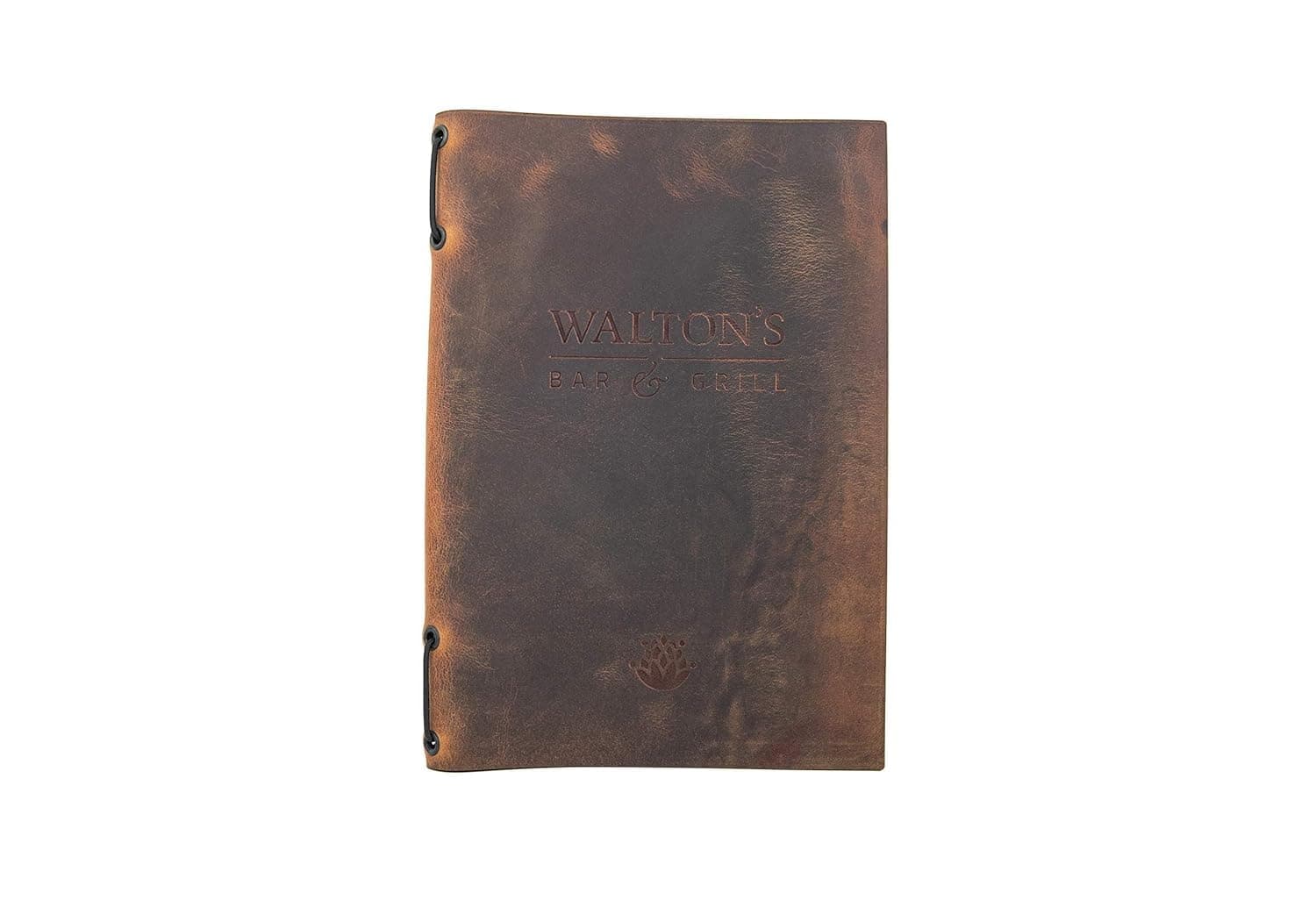 Restaurant Genuine Leather Menu Covers-Menu Holder, Cafe Menu Folder Book for Bar, Double Fold Menu Cover, Custom Wine Hard Menu Covers, Menu Folio, Menu Sleeves, Drink Menu, Menu Bar