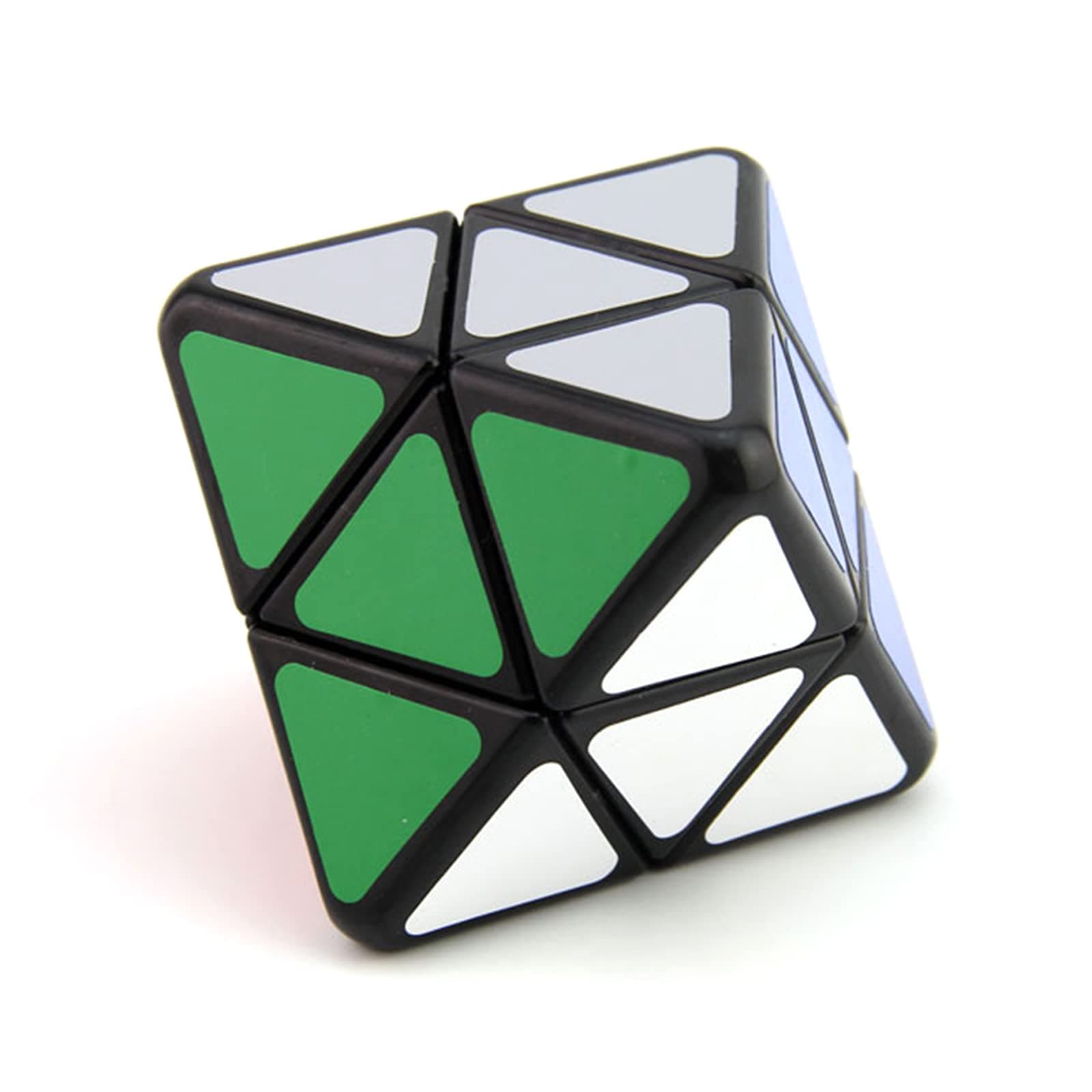 Tropibed Four-axis Octahedron Cube Skewb Diamond Puzzle Cube Educational Toy Brain Teaser Puzzle Cube Collection for Kids