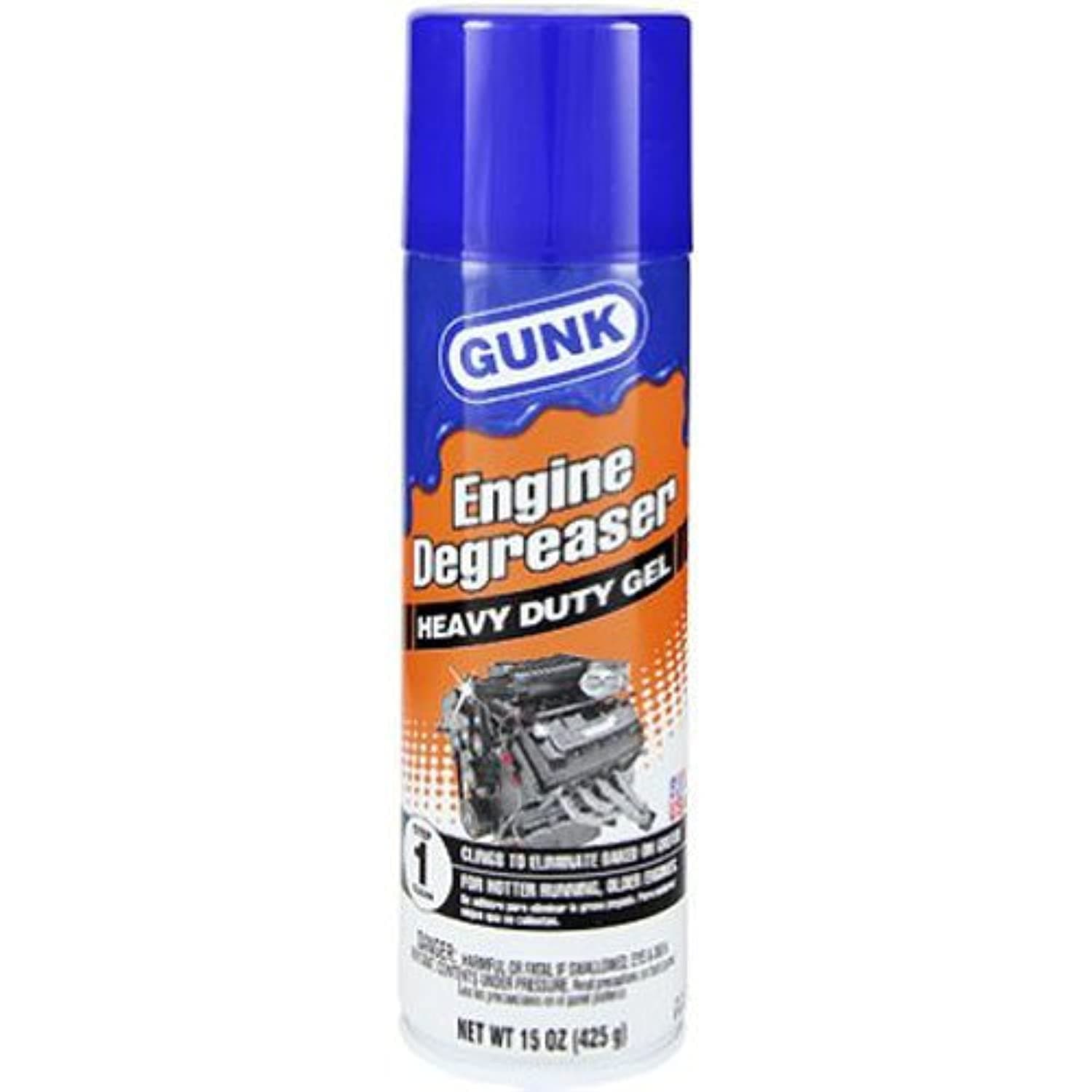 Gunk EBGEL Engine Brite GEL HD Engine Degreaser - 15 oz.