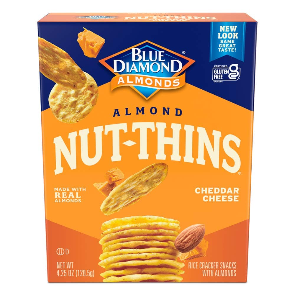 Nut Thins, Cheddar Cheese, 4.25 Oz