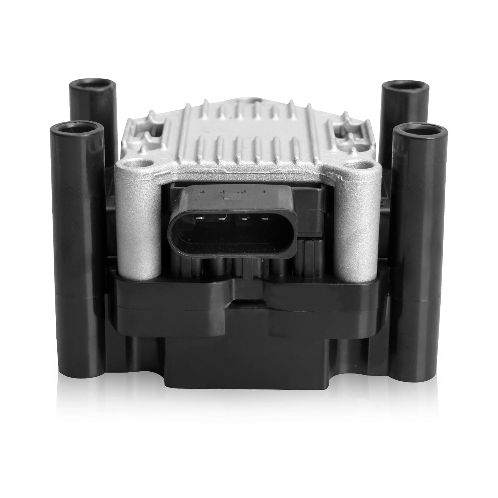 ENA Ignition Coil Pack Compatible with Volkswagen Beetle Golf Jetta Clasico Crossfox Polo Lupo Saveiro Transporter Seat Leon Ibiza Cordoba 1.2L 1.6L 1.8L 2.0L Replacement for 032905106E C1319 UF277