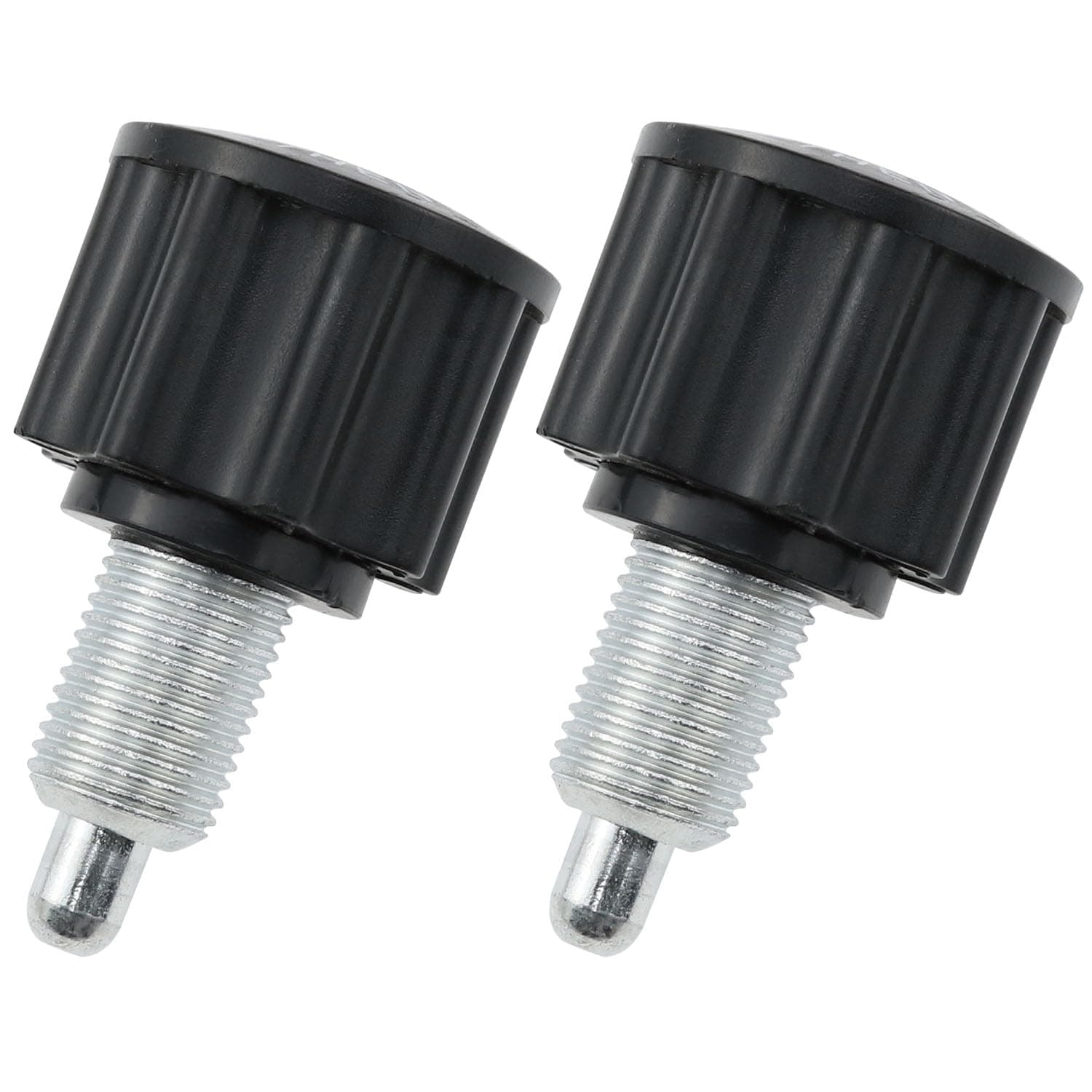 AYLIFU M16 Pop Pull Pin Knob Adjustment Fitness Pop Pull Pin Knob for Fitness Equipment,64×36.2mm/2.52×1.42inch, Bicycle Equipment, Black 2PCS
