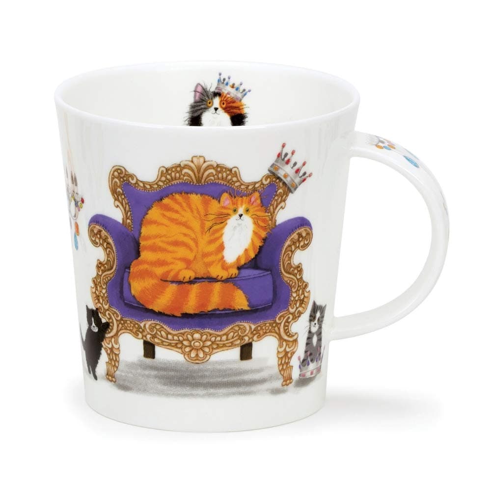 Lomond Shape 320ml - Regal CATS Ginger fine bone china mug