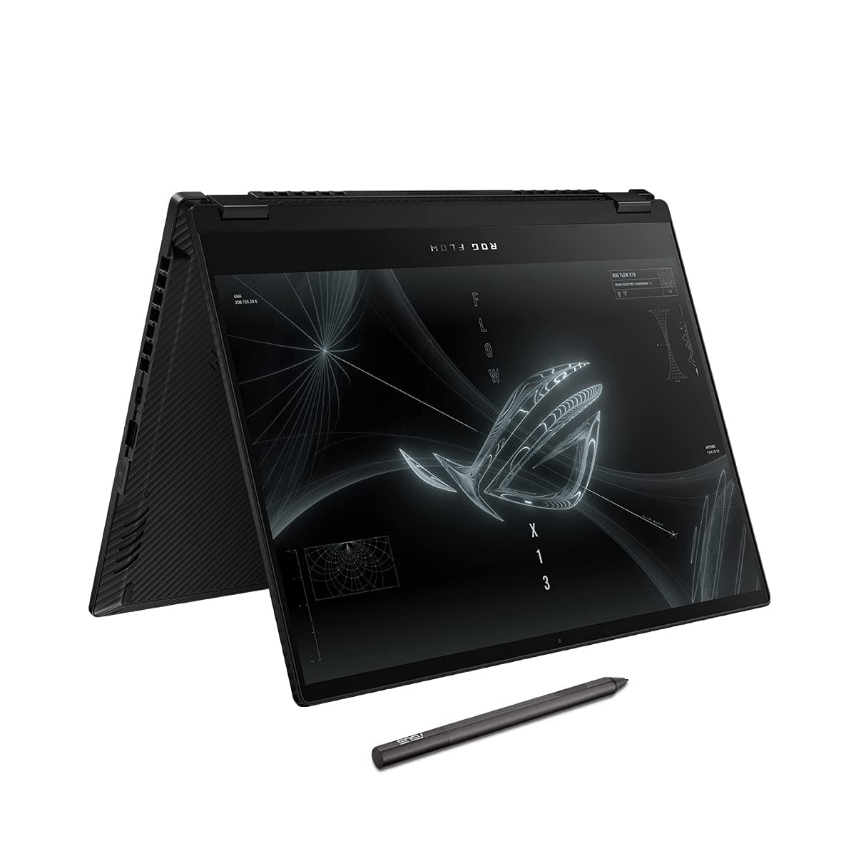 ASUS ROG Flow X13 (2022), 13.4" (34.03 cms) FHD+ 16:10, 120Hz Touch, AMD Ryzen 9 6900HS, 4GB RTX 3050 Graphics, 2-in-1 Gaming Laptop (16GB/1TB SSD/Windows 11/Office 2021/Black/1.3 Kg), GV301RC-LJ073WS