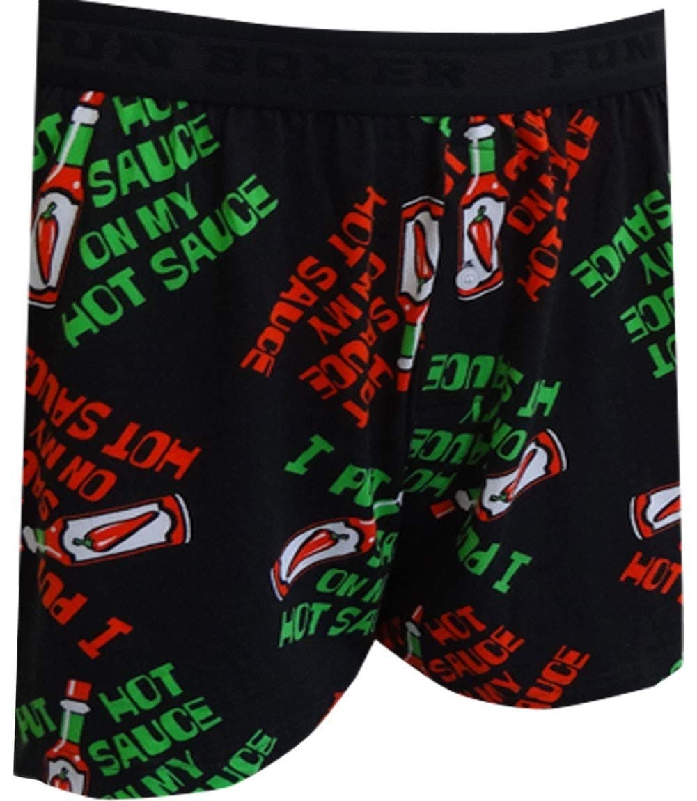 Fun Boxers Mens Fun Prints Boxer Shorts