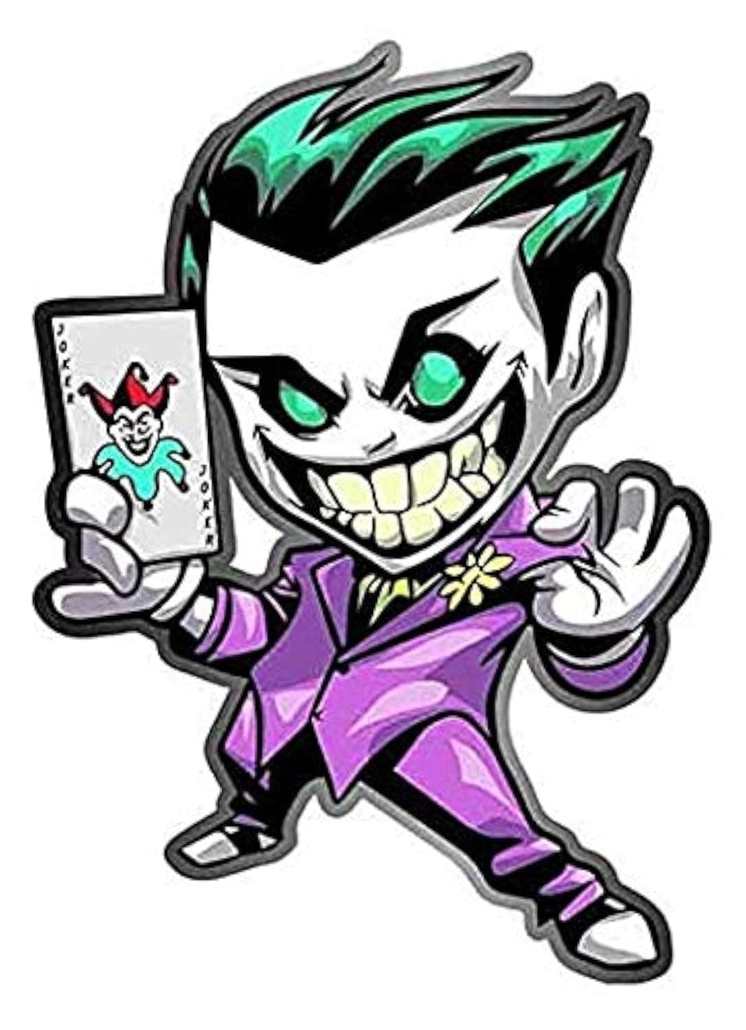 Sticker The Joker Graffiti Material Graphic Decal