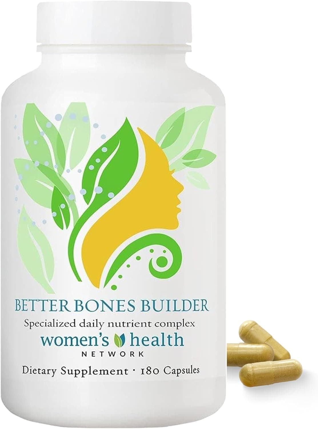 - Better Bones Builder - 32-in-1 Calcium Supplements for Women, 300mg Calcium with Vitamin A, C, D3, K, and 300mg Magnesium, Zinc Selenium & Trace Minerals for Bone Strength - 180 Count (30 Days Supply)