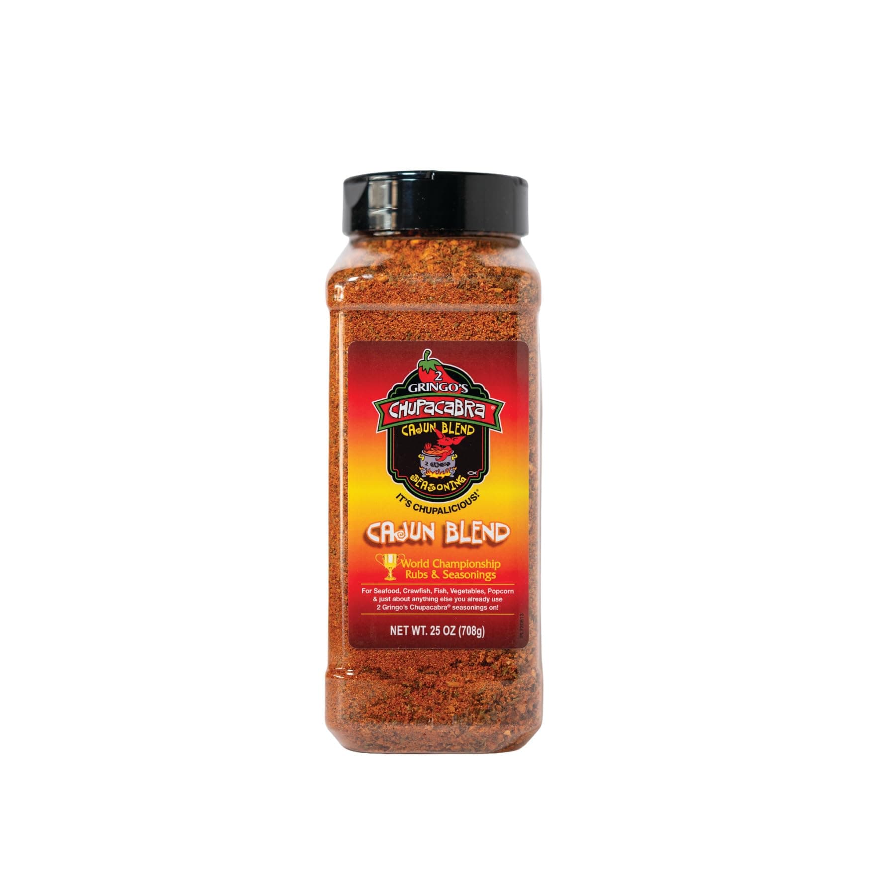 2 Gringos Chupacabra Cajun Seasoning Blend, 25 Ounces