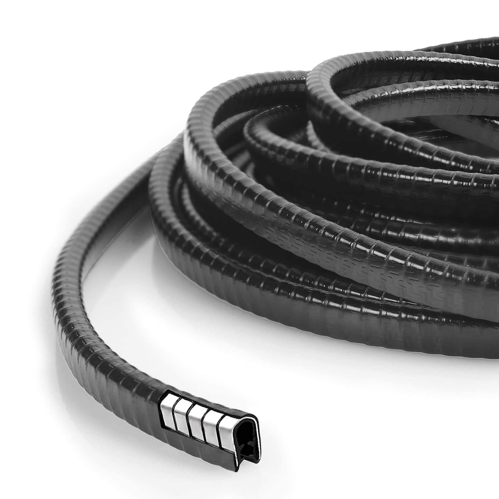 URAQT Car Door Edge Guards, U-Shape, 5.5 m Rubber Door Protector Anti-Collision Protect, Rubber Car Protector for Most Cars