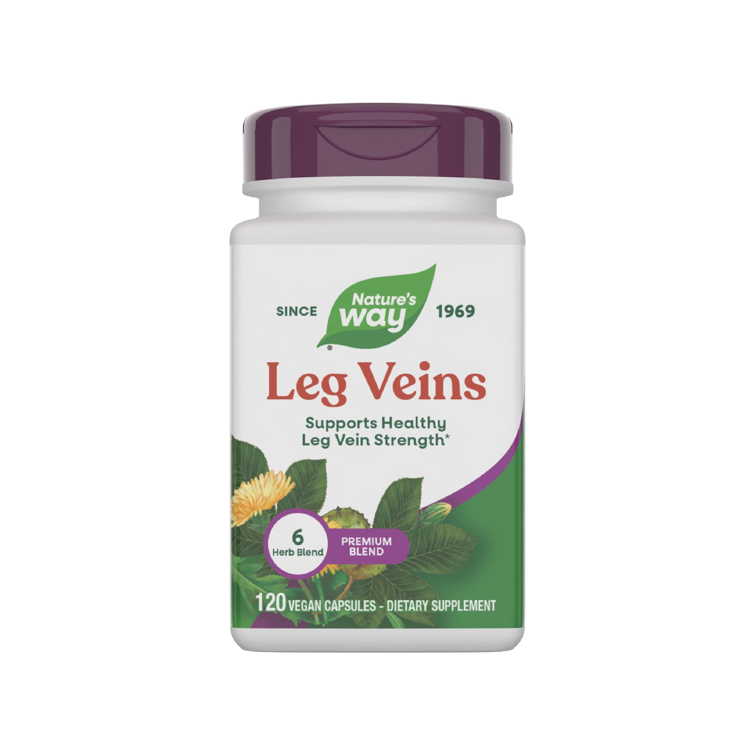 Nature's Way Leg Veins, 120 Vcaps
