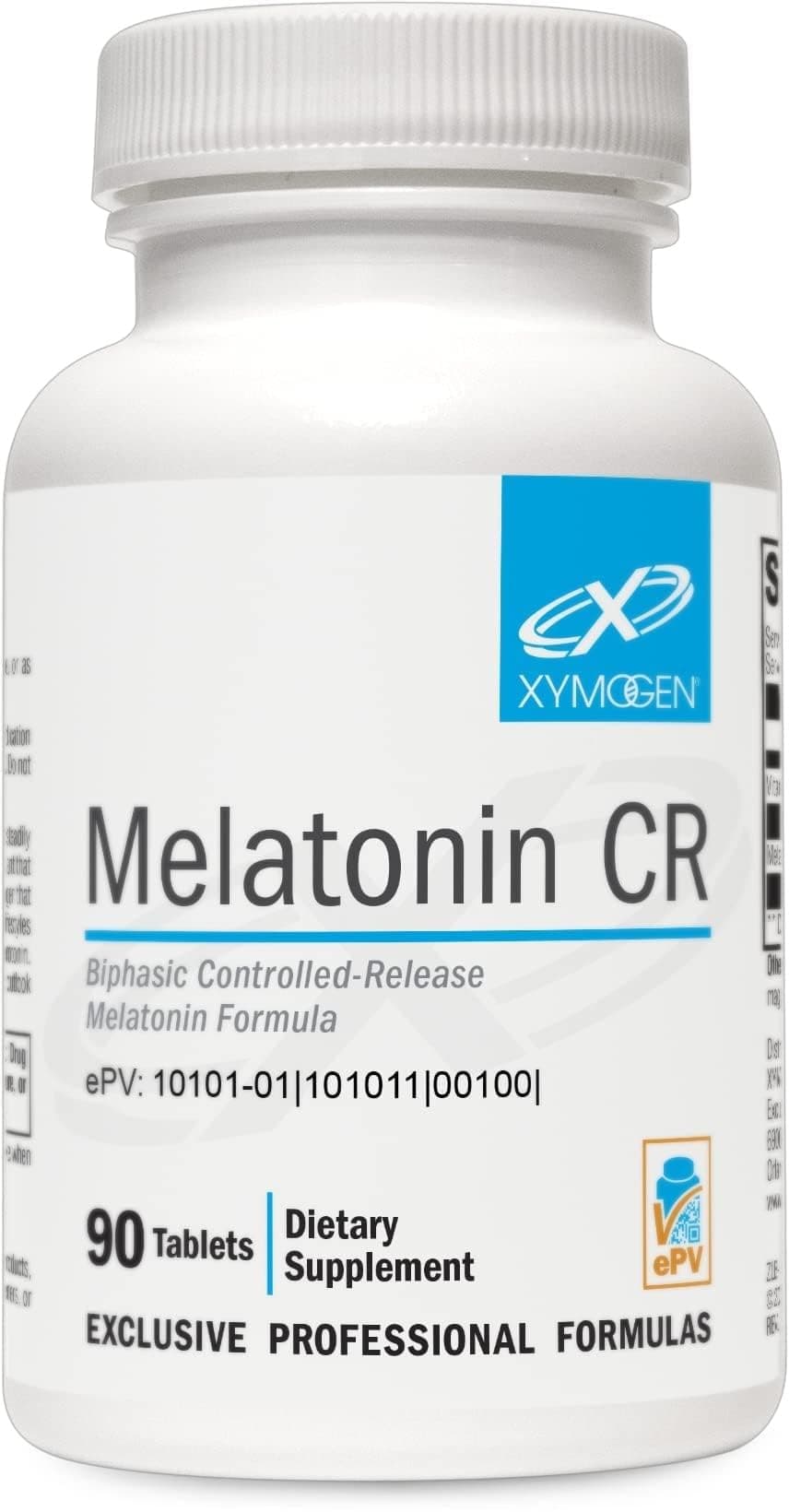 Melatonin CR - 5 mg Melatonin Extended Release Tablets - Sleep Cycle & Circadian Rhythm Support - Vegetarian, Dairy-Free & Non-GMO - 90 Tablets