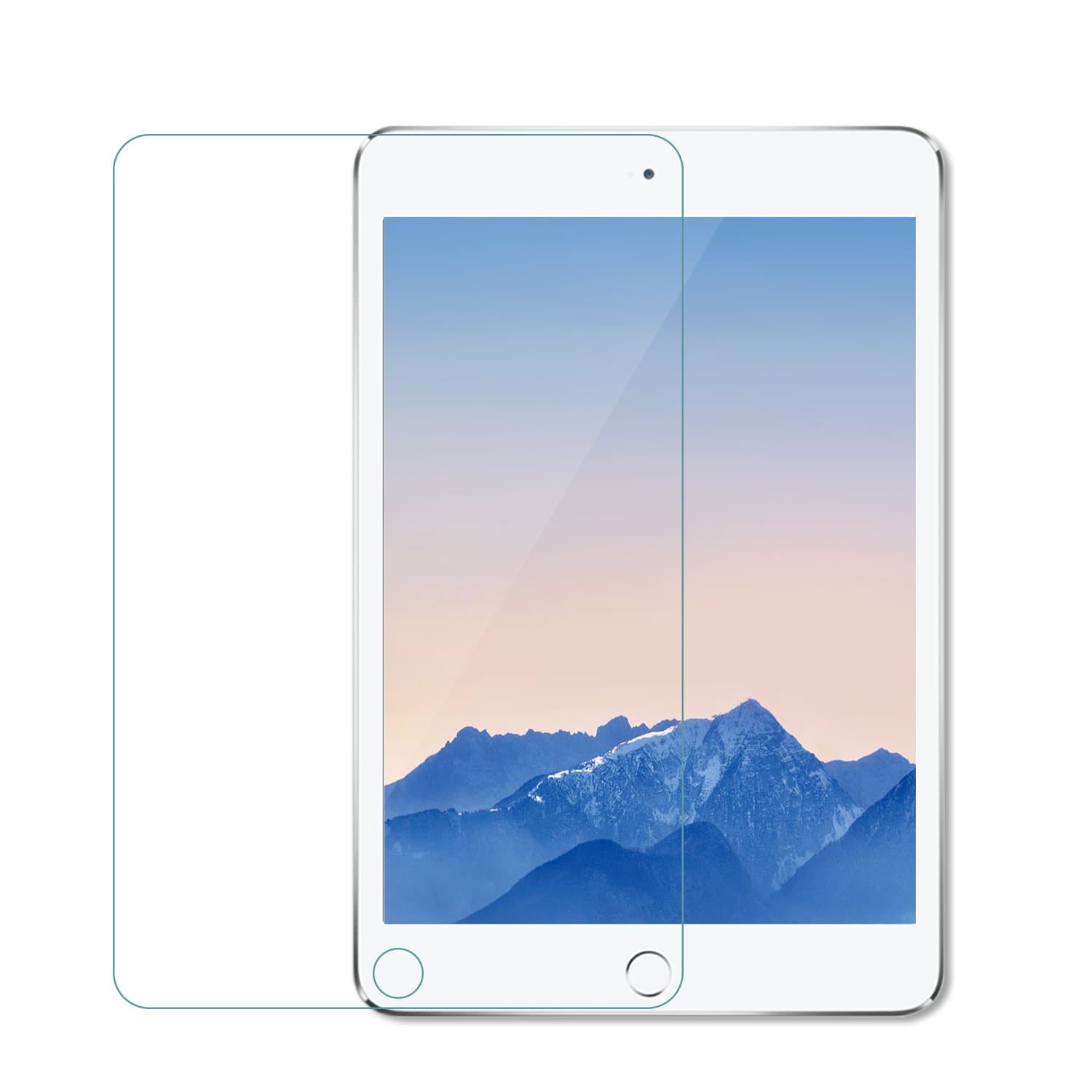 FUDAO(TM)ipad mini /2/3 Screen Protector Premium Tempered Glass Screen Protector for ipad mini 2/3 with 9H Hardness High Defintion (HD) Clear 97% Transparency (iPad mini /2/3)