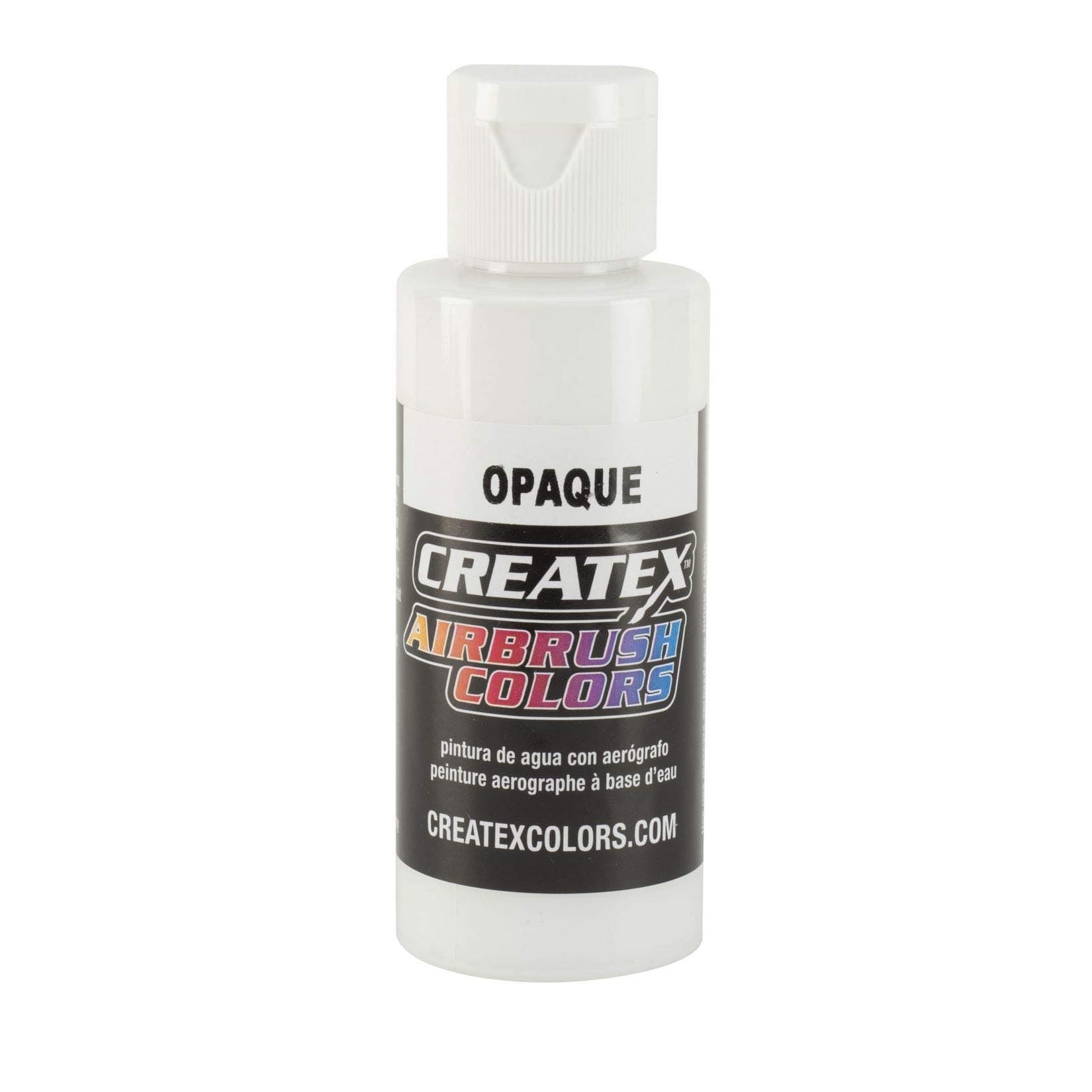 Airbrush Paint, Opaque White, 4 oz (5212-4)
