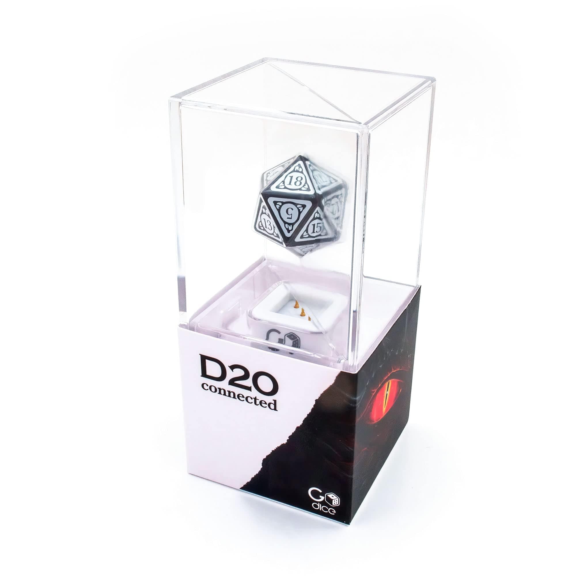GoDice D20 Connected – The World’s First Connected Polyhedral Die for Online RPG Play. Physical Die, Real-Time Calculations. Cool Tech Inside