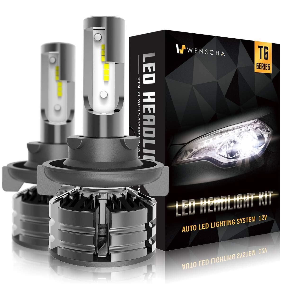 Wenscha H13/9008 LED Headlight Bulbs
