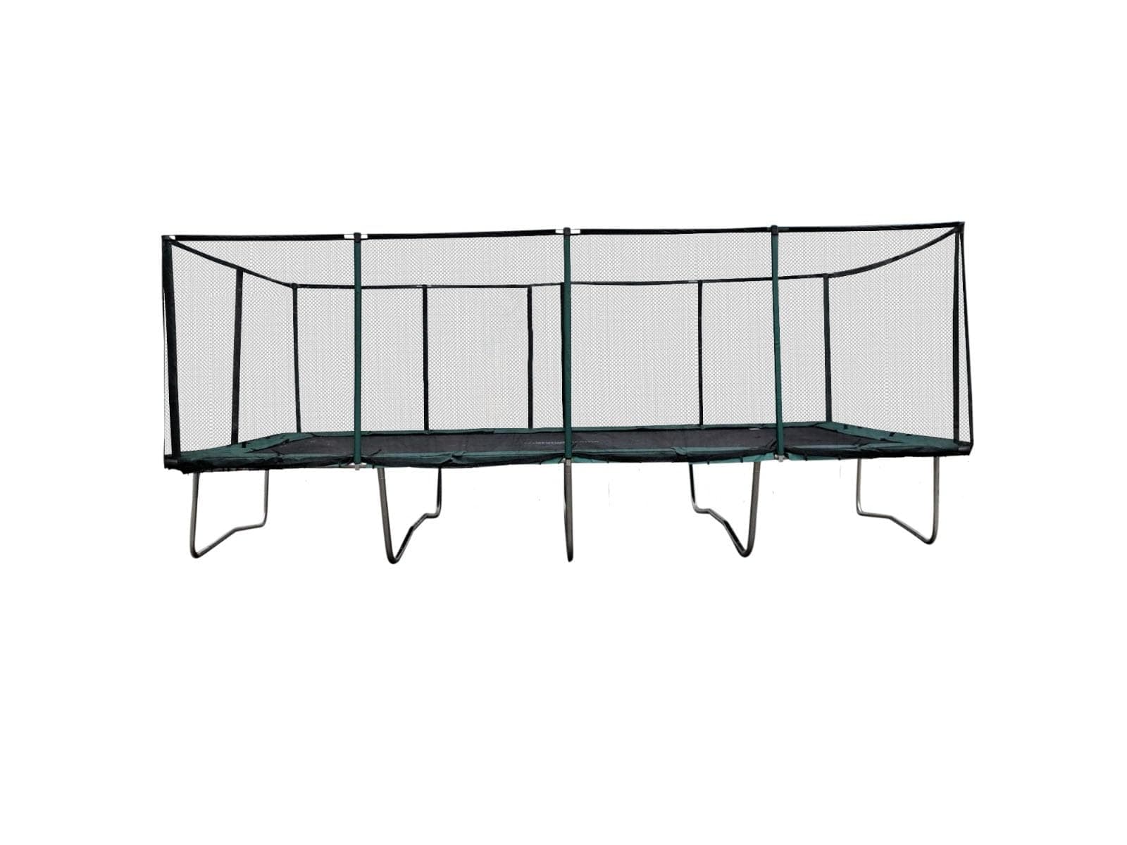 Happy Trampoline - Galactic Xtreme Gymnastic Rectangle Trampoline with Net Enclosure - High Performance & Safety Features Commercial Grade I Life-time warranty, 550 lbs Jumping Capacity, 10 X 20 Ft