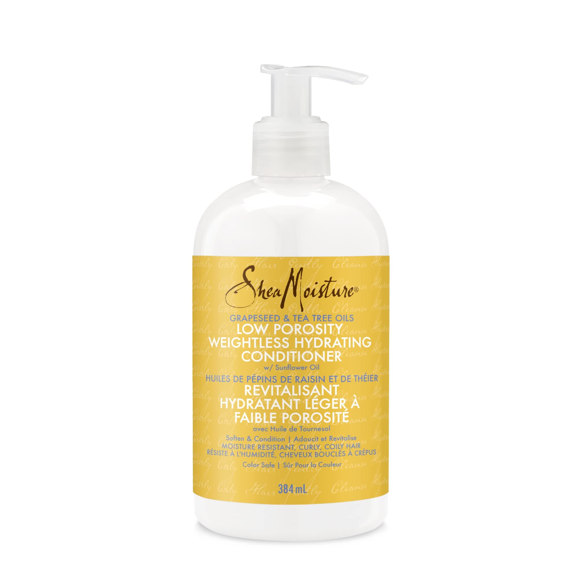 SHEA MOISTURE SHEA MOISTURE/Grapeseed & Tea Tree Oils/Low Porosity Weightless Hydrating/Shampoo and Conditioner - 13oz - (Pack of 1)