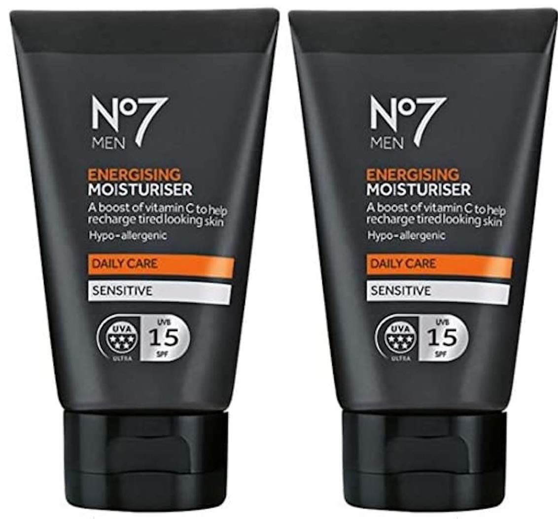 No7 (2 PACK) Men Energising Moisturiser x 50ml