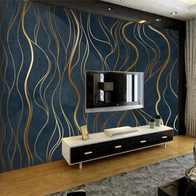 Custom Size Wall Murals,Modern Abstract Geometric,Removable Peel and Stick Self-Adhesive Wall Murals Large Photo Wallpaper