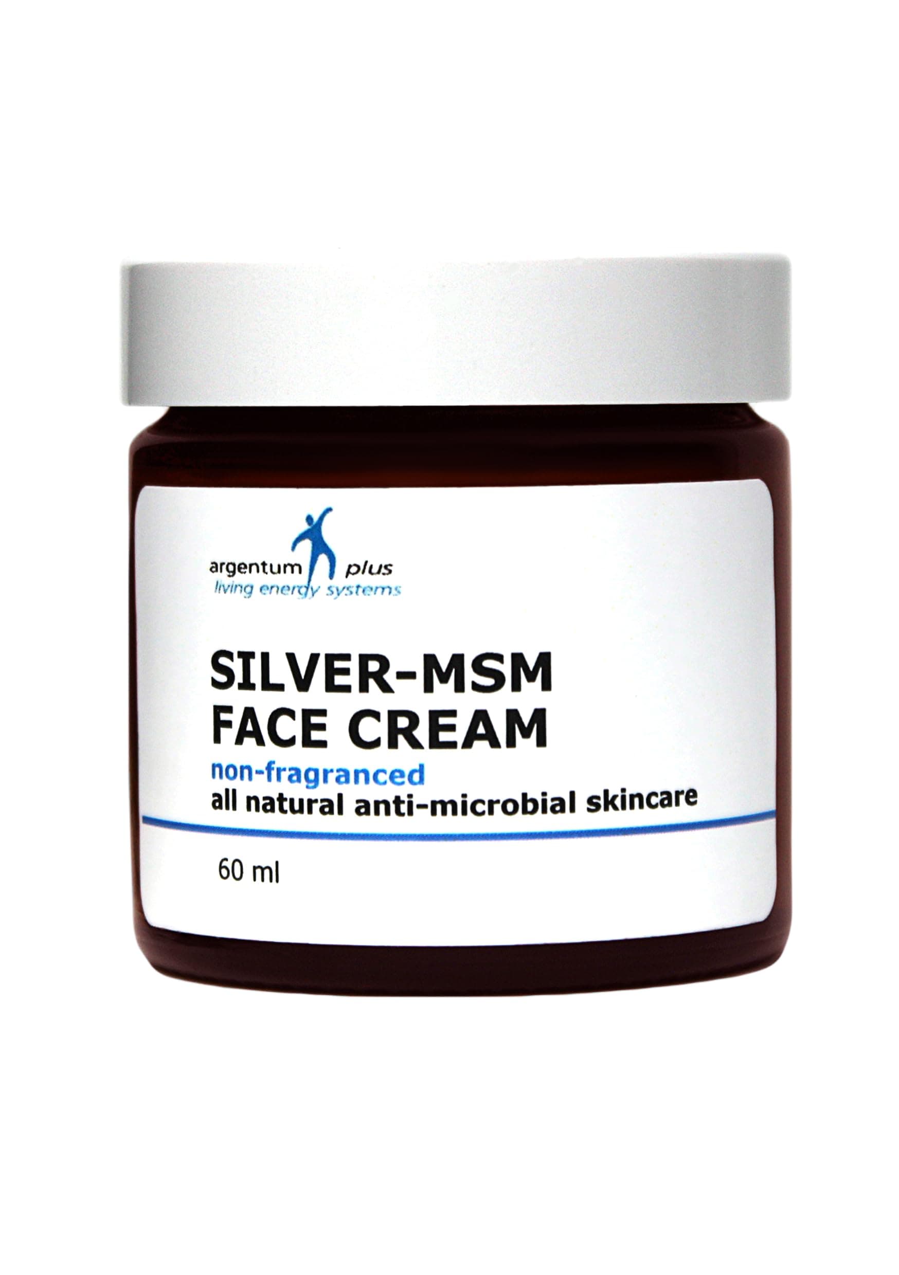 Silver-MSM Face Cream Non-Fragranced 60 ml | Light, non-greasy moisturizer with Rosehip Seed Oil and Provitamin B5