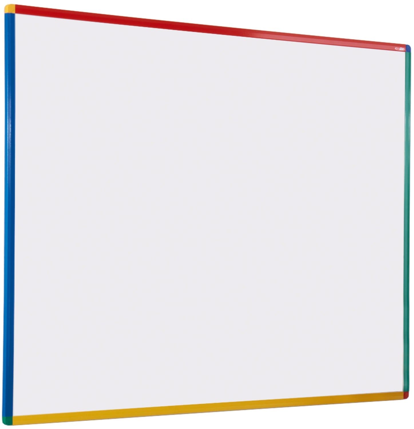 Metroplan 1200 x 1200 mm WriteOn "Keycolour" Whiteboard with Red Frame