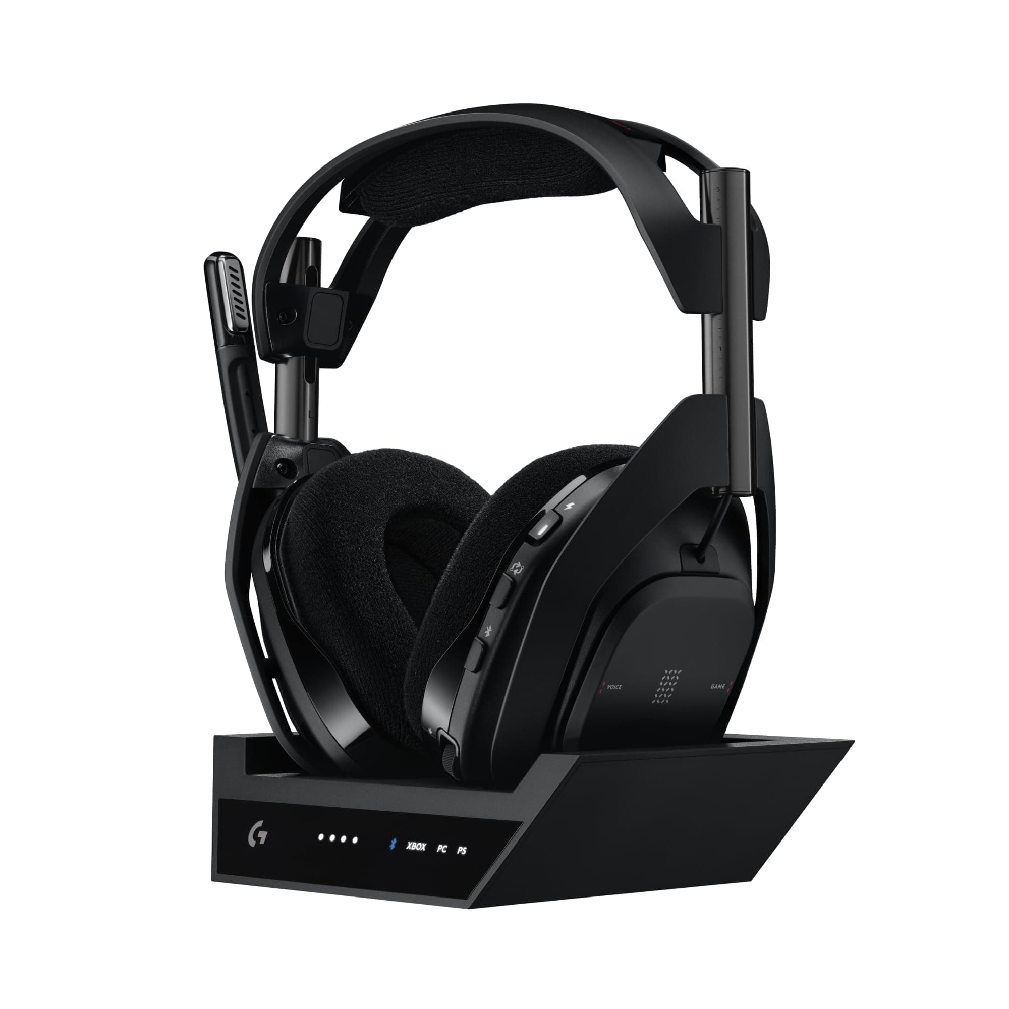 Logitech G Astro A50 X Lightspeed Wireless Gaming Headset + Base Station, PRO-G Graphene, PLAYSYNC Across Xbox Series X|S + PS5 + PC/Mac, Bluetooth, HDMI 2.1 Passthru - Black