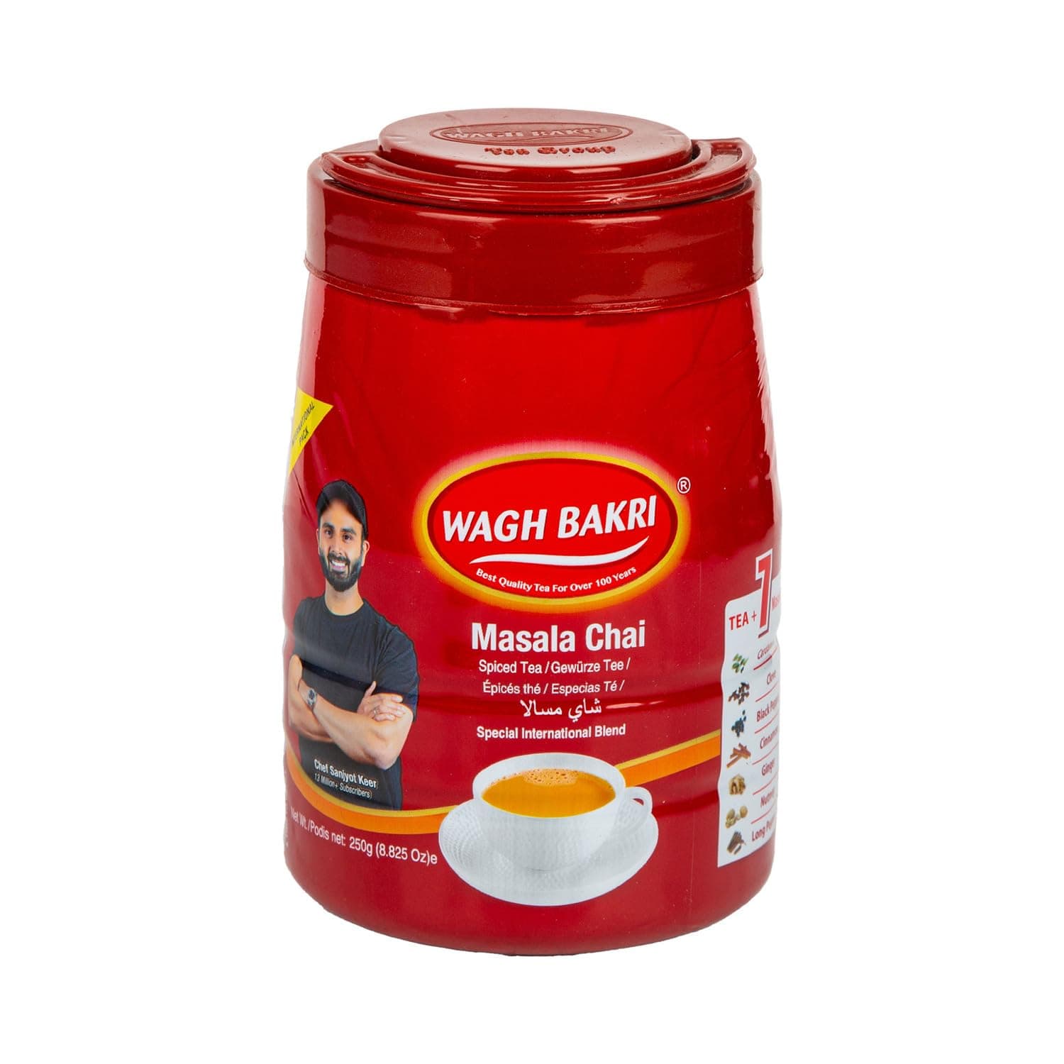 Wagh Bakri Masala Spiced Tea 250g