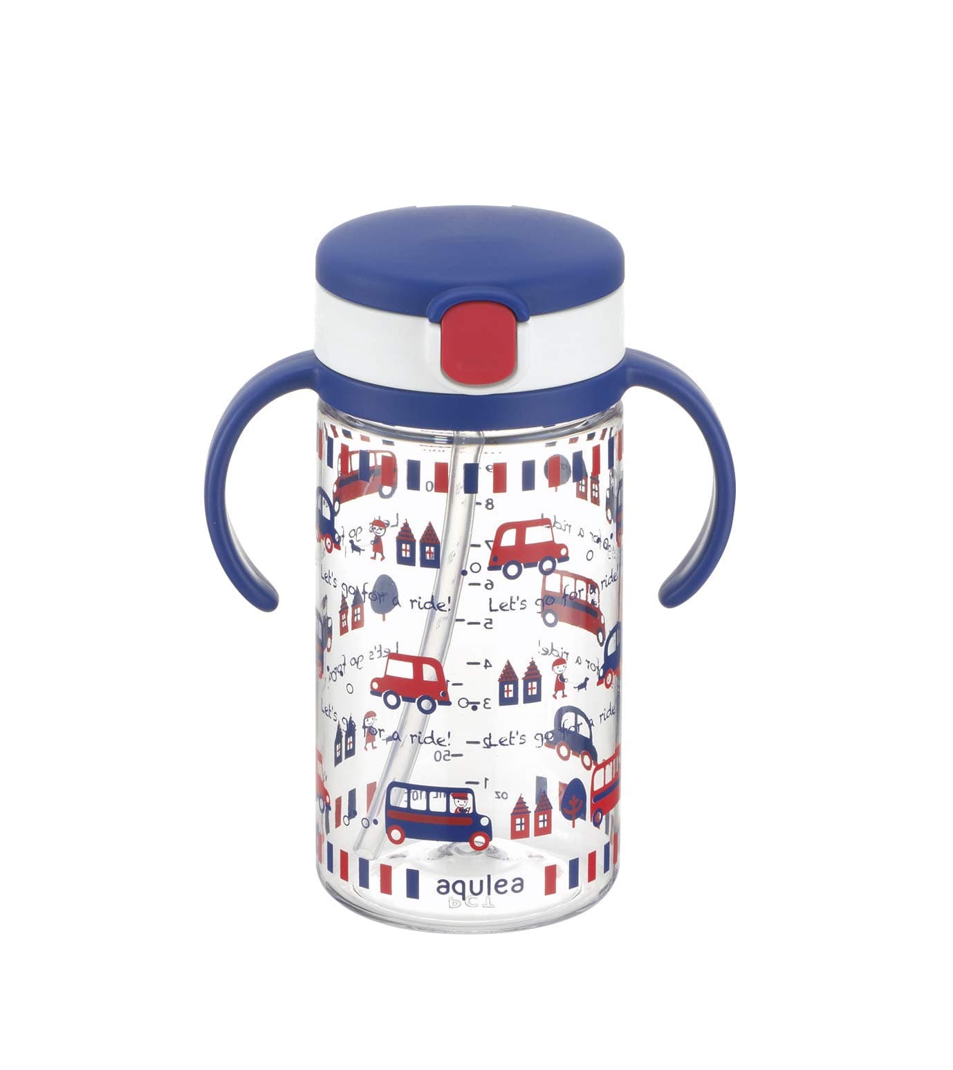 RichellAqulea Outing Straw Mug 320ml Navy
