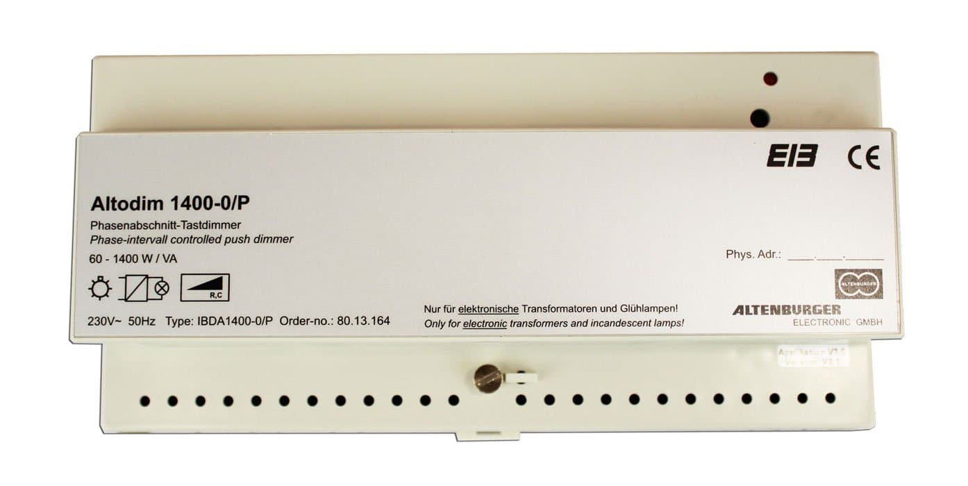 Old Burger KNX Ibda 1400/P Trailing Edge Tastdimmer – Pack of 1 80.13.164