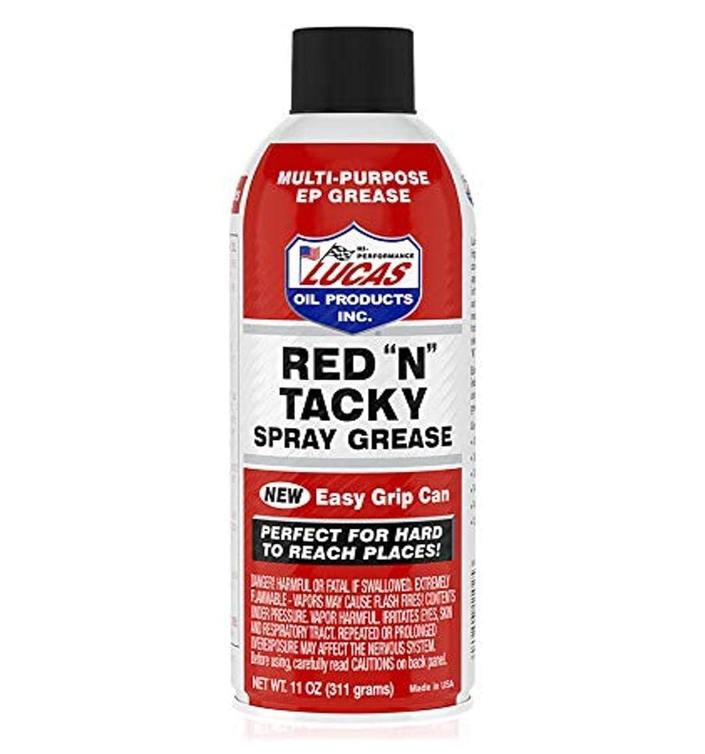 Lucas Oil Red n Take Grease Spray LUC11025, 11 Ounce