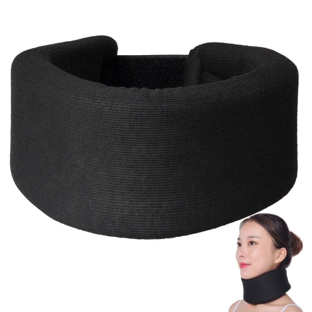pengxiaomei Neck Brace,Neck Support Brace Soft and Adjustable Cervical Collar for Pain Relief Rest Shoulder and Bone Relaxer