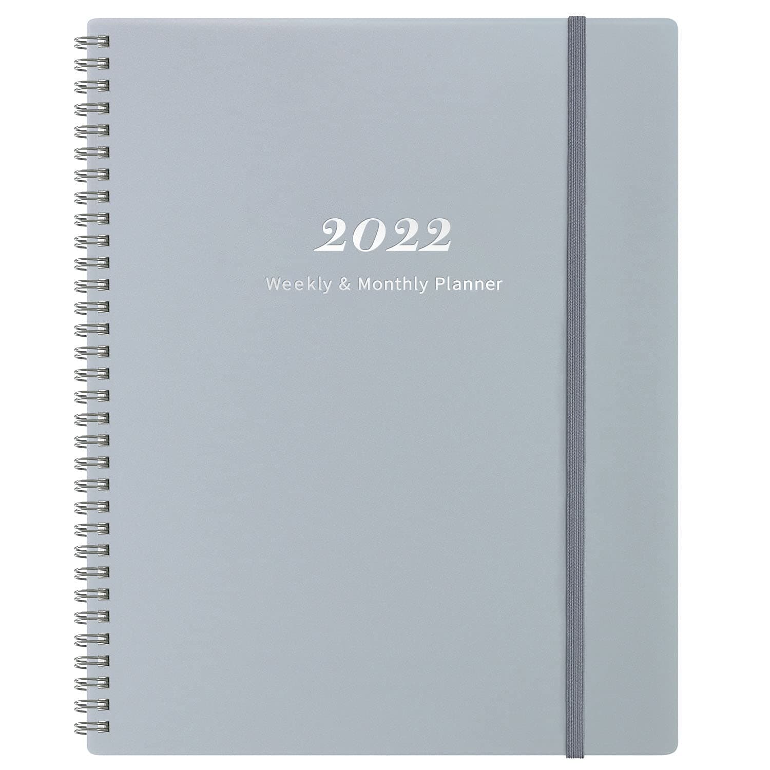 Diary 2022 - Week to View 2022 Diary Planner from January 2022 to December 2022, with Elastic Closure and Thick Paper, Back Pocket with 21 Notes Pages