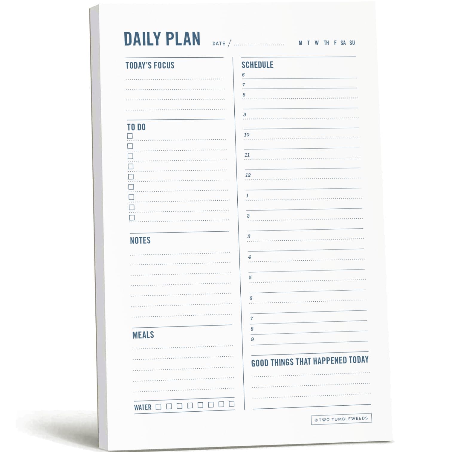 Daily Planning Pad