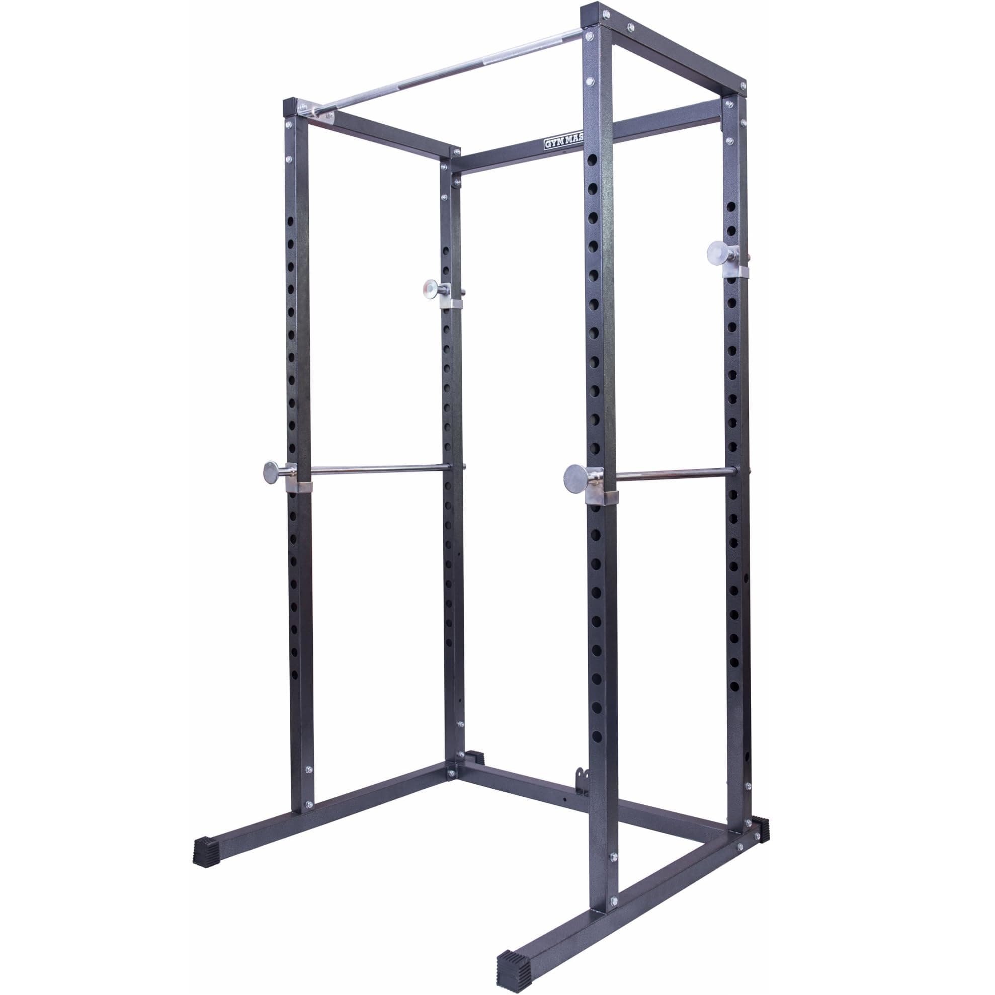 GYM MASTER Heavy Duty Power Rack Weight Lifting Cage & Pull Up Bar