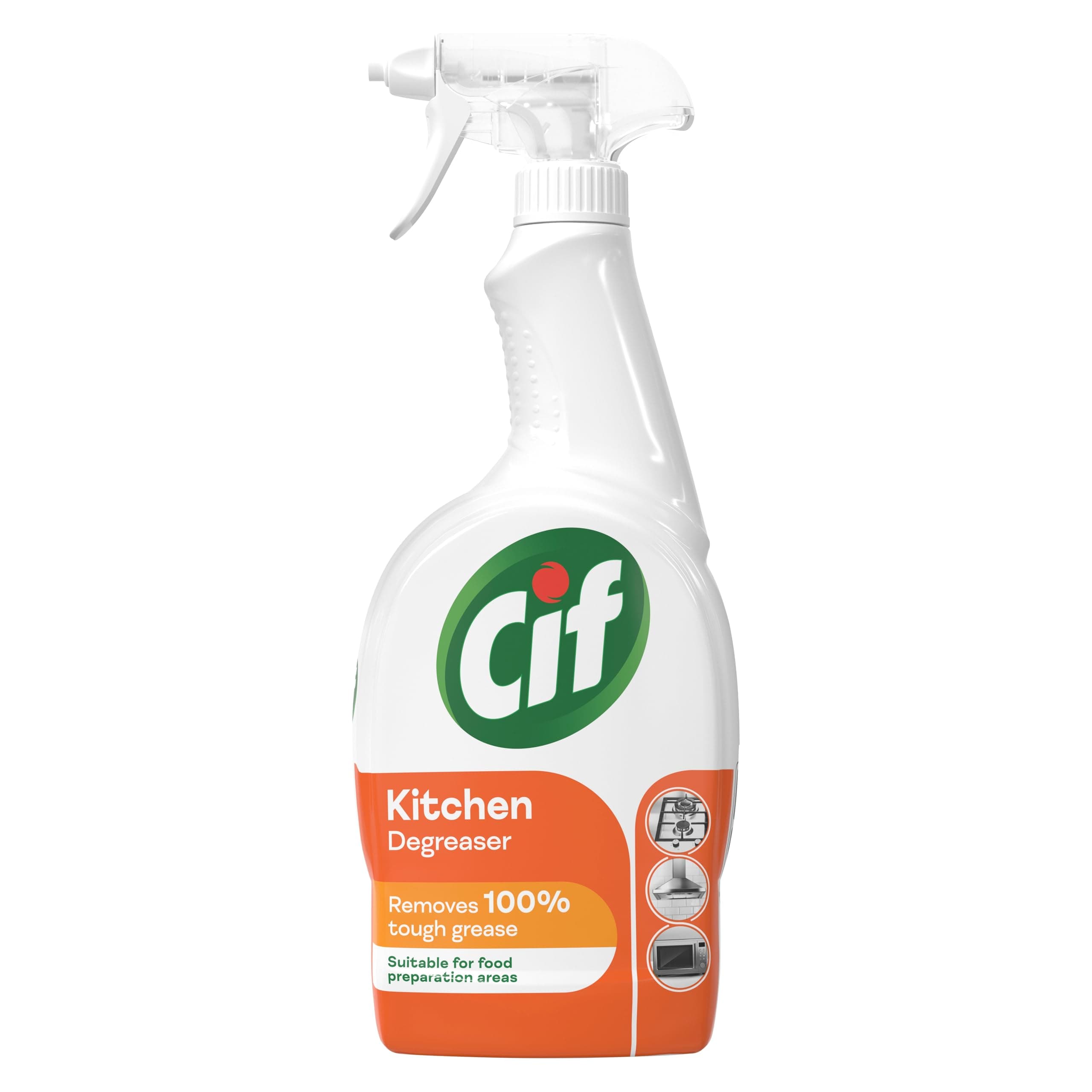 Cif Cleanboost Kitchen Spray 100% tough grease removal for cleaning ceramic, chrome and enamel surfaces 700 ml