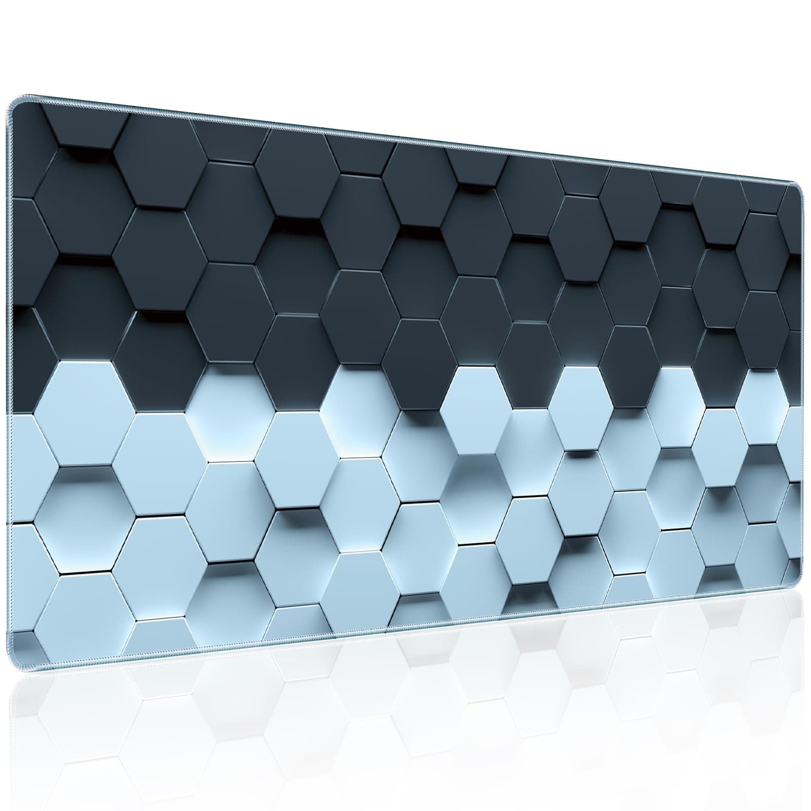 Cool Gaming Mouse Pad, 3D Stereoscopic Vision Gaming Mousepad, 31.5L x 11.8W Inches Large Mouse Pad with Smooth Control Performance, Best Large Mouse Pads for Gamer Office Home