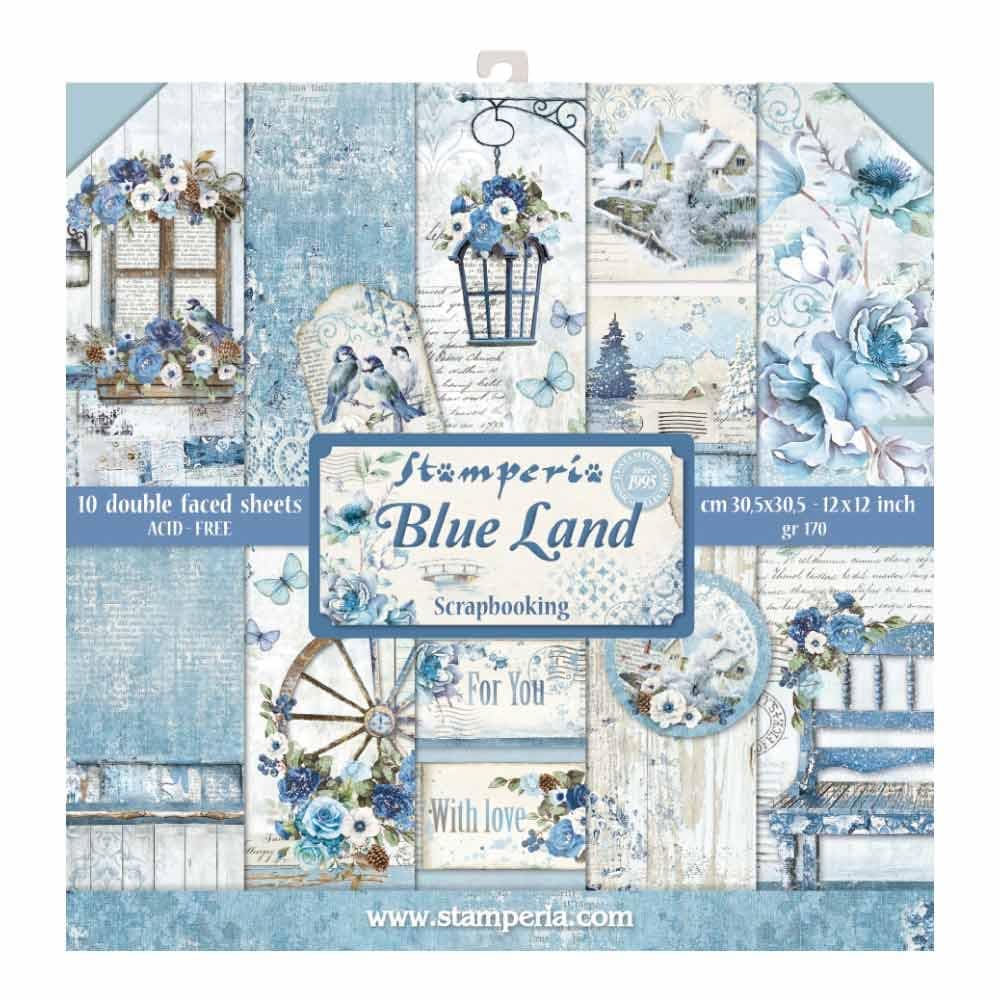 Blue Land Paper Pad 30x30