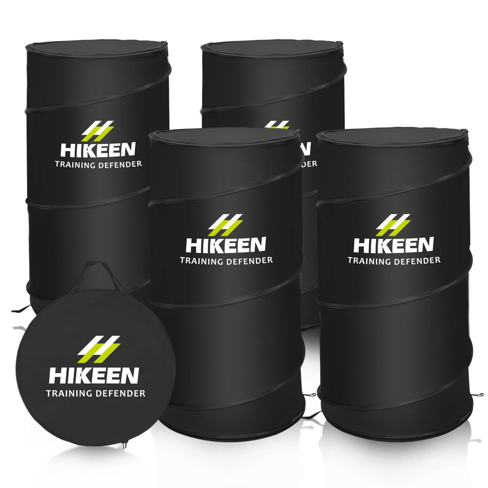 Hikeen Basketball Defender Dummy - Pop Up Safely Simulate Defender - Foldable Training Equipment for Basketball, Soccer, Football and More, 1 Carrying Bag