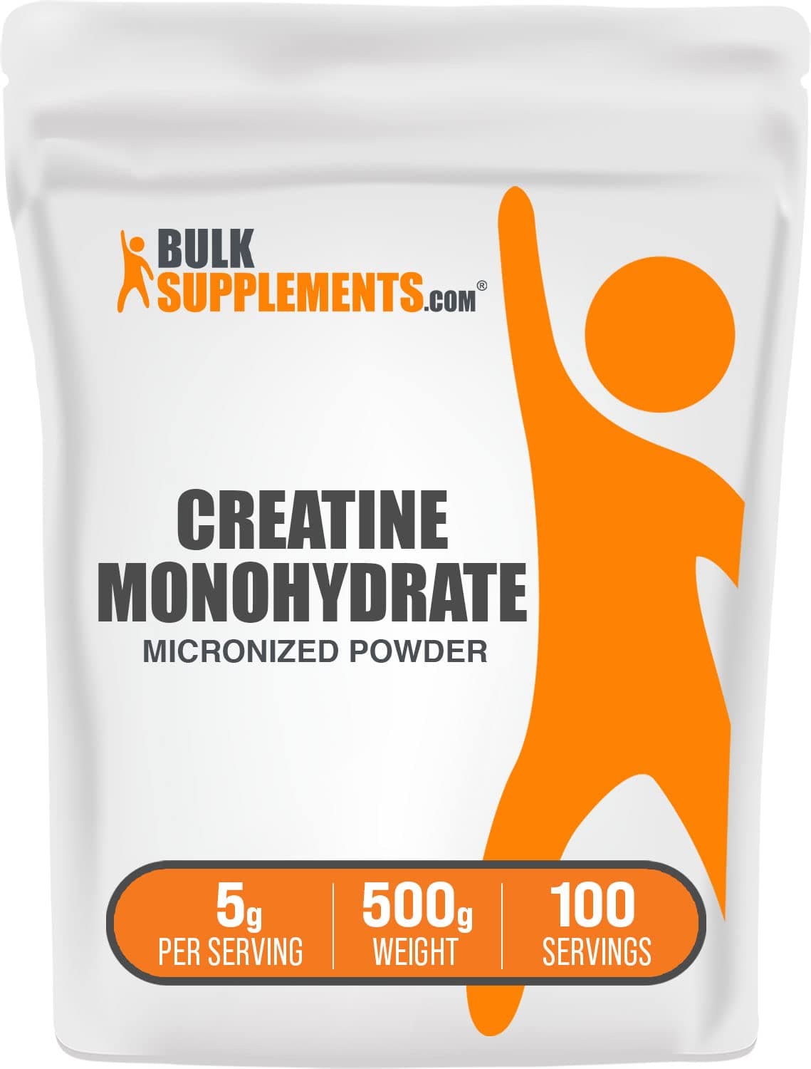 com Creatine Monohydrate Powder | Creatine Powder, 5g per Serving, Pure, Unflavored & Gluten Free, 500g
