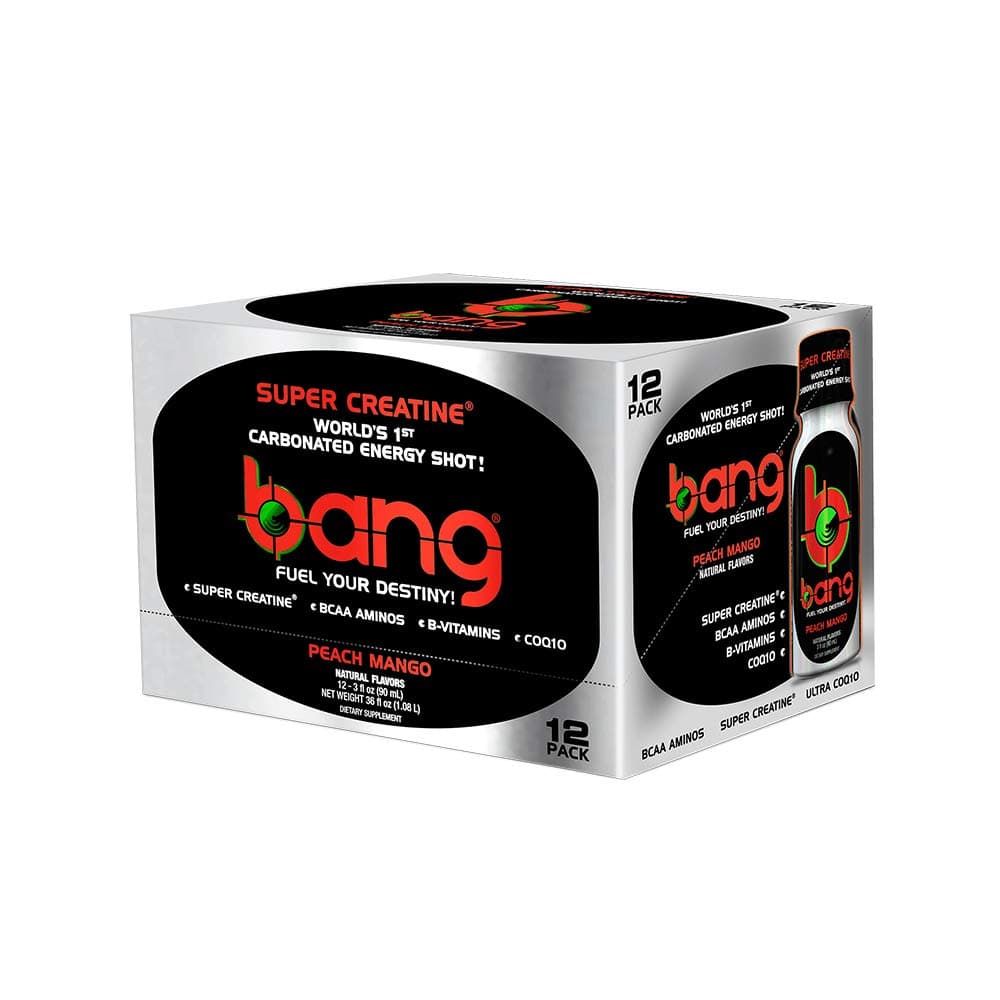 VPX Bang Energy Shots Peach Mango (24 Pack)