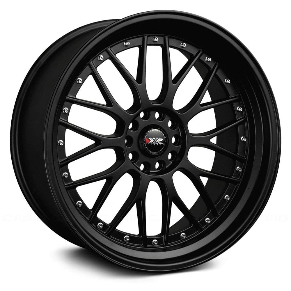 WHEELS 521 17 X 7 BOLT PATERN 5-100/5-4.5, Offset: 38 Flat Black 73.1mm Hub bore