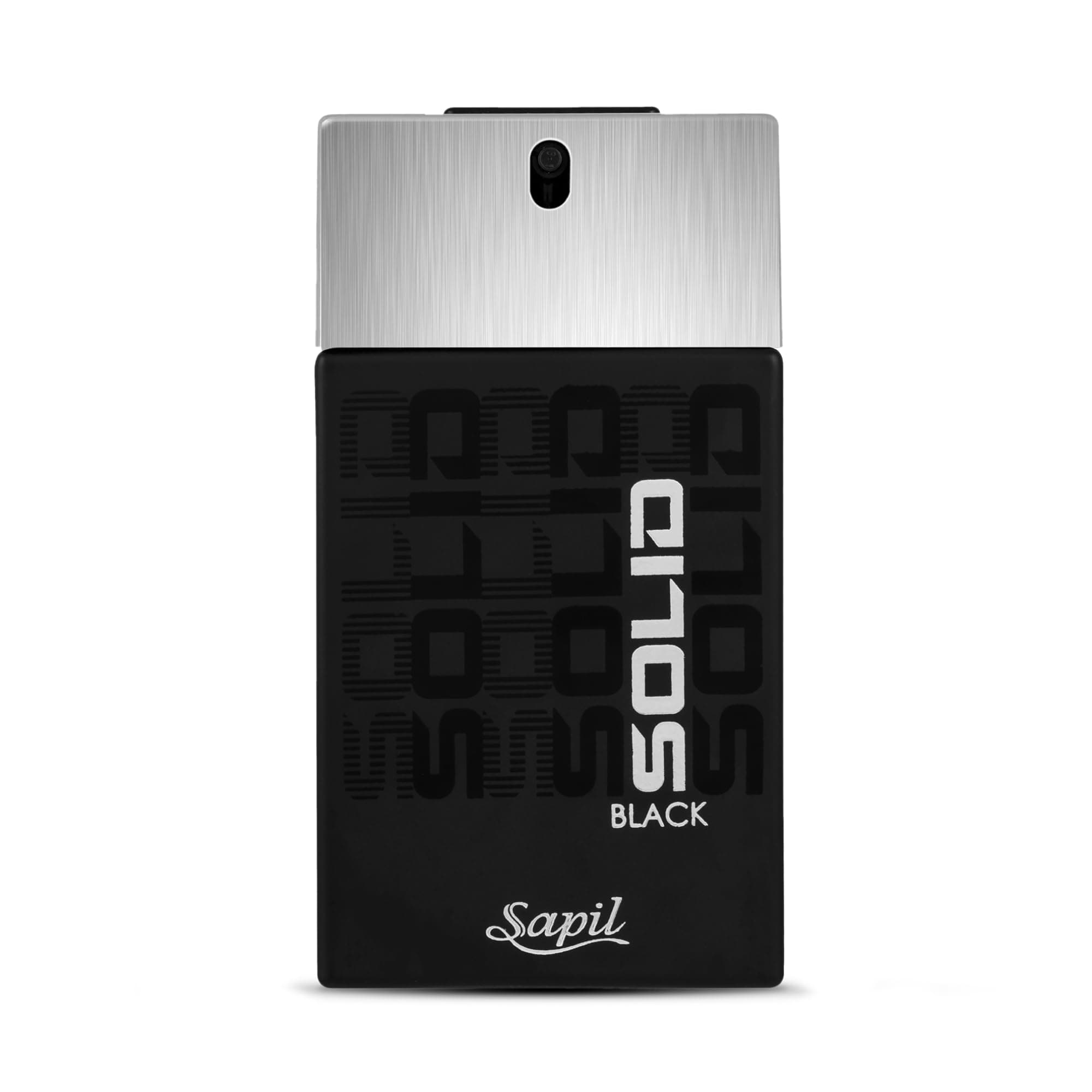– Sapil Solid Black Eau De Toilette 100ml, Affordable Luxury Perfume, Aromatic Woody Floral Fragrance with Citrus Aromatic Top Notes, Bold Blend Perfumes for Men