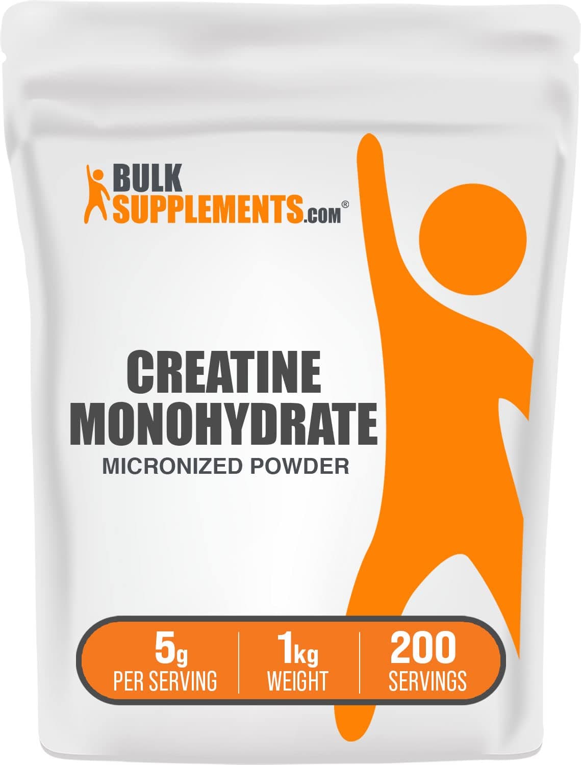 BulkSupplements.com Creatine Monohydrate (Micronized) (1 Kilogram)
