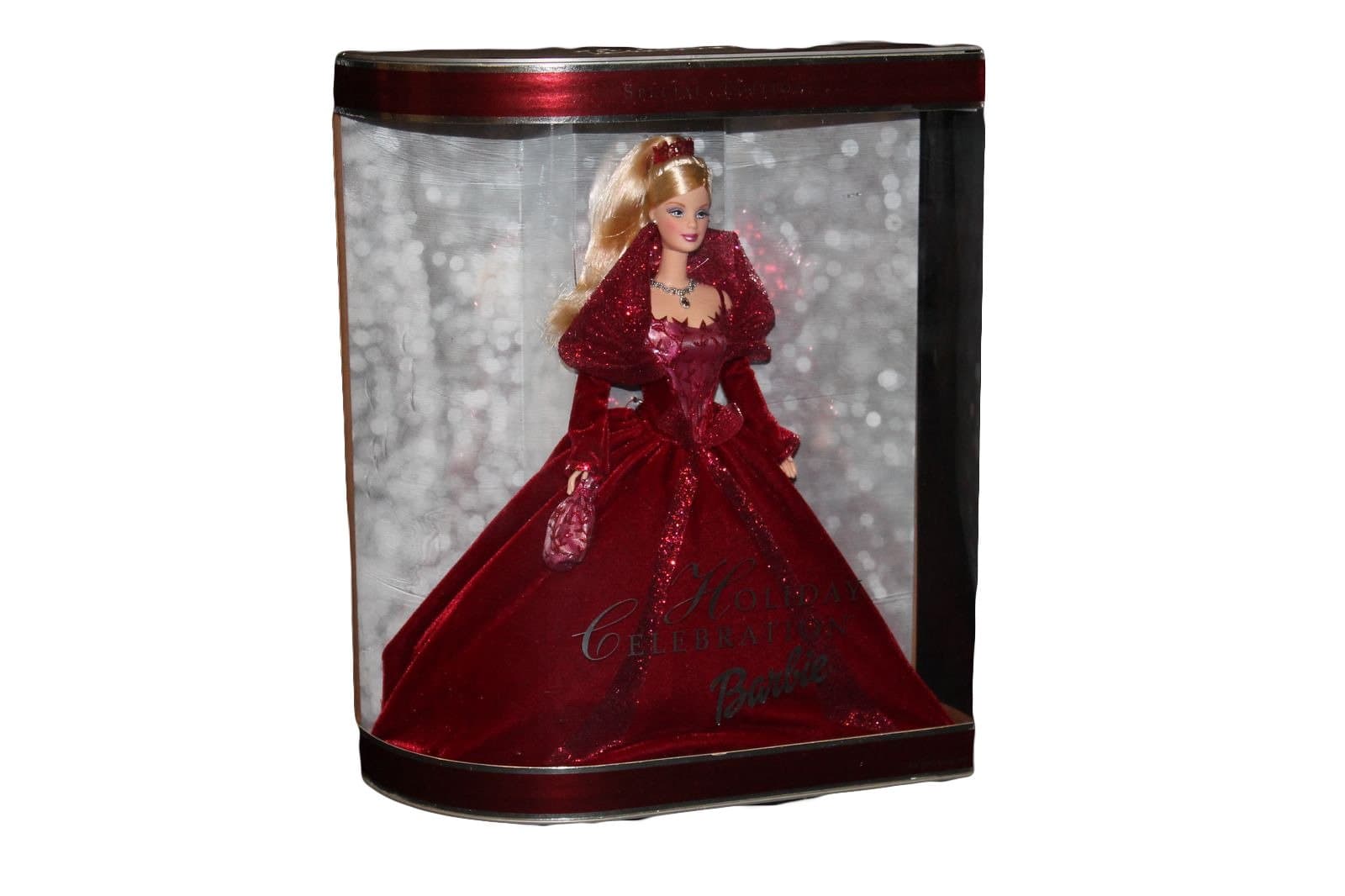 2002 Holiday Celebration Barbie Mattel