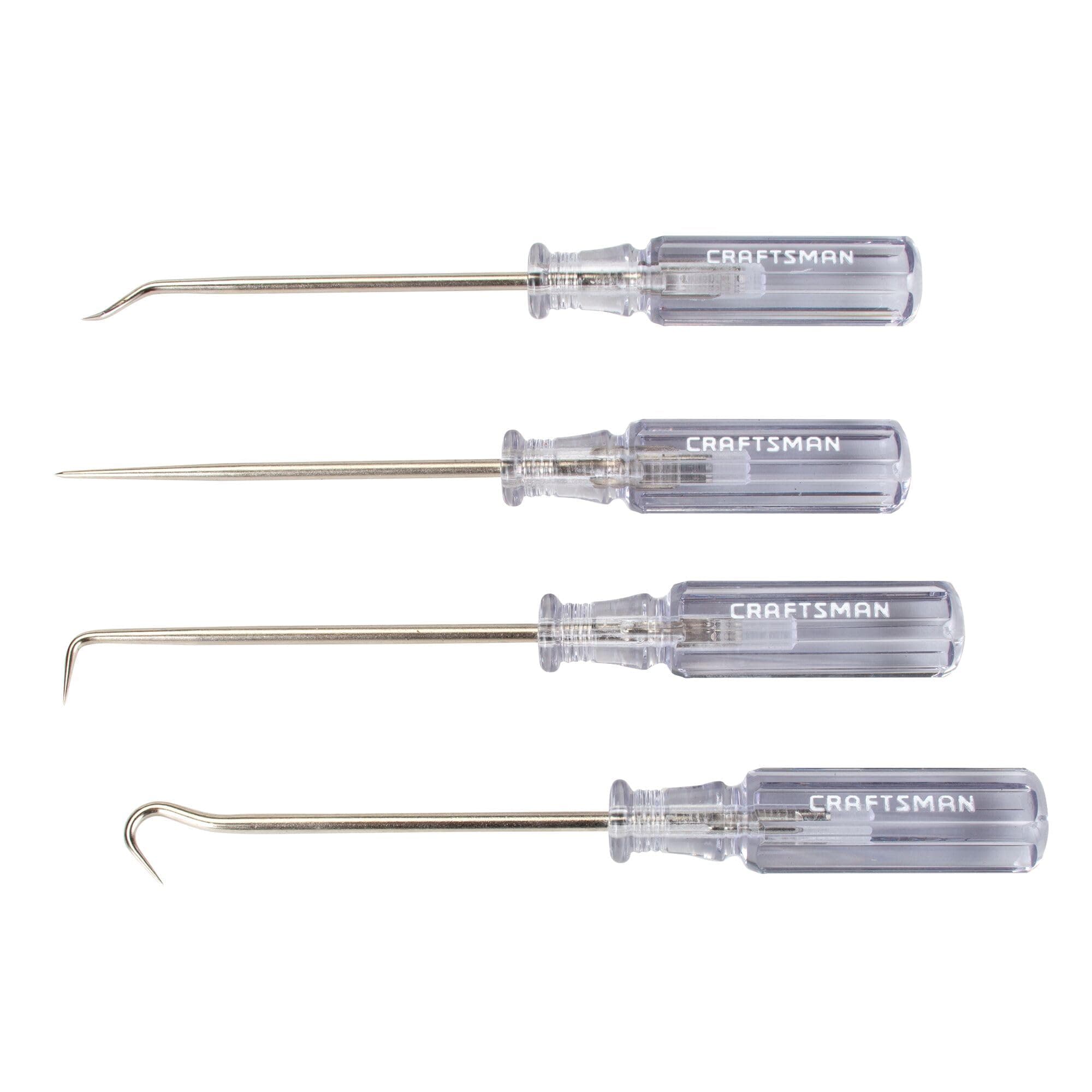 Screwdriver Set, Pick & Hook, Acetate Handle, 4 Piece (CMHT65048)